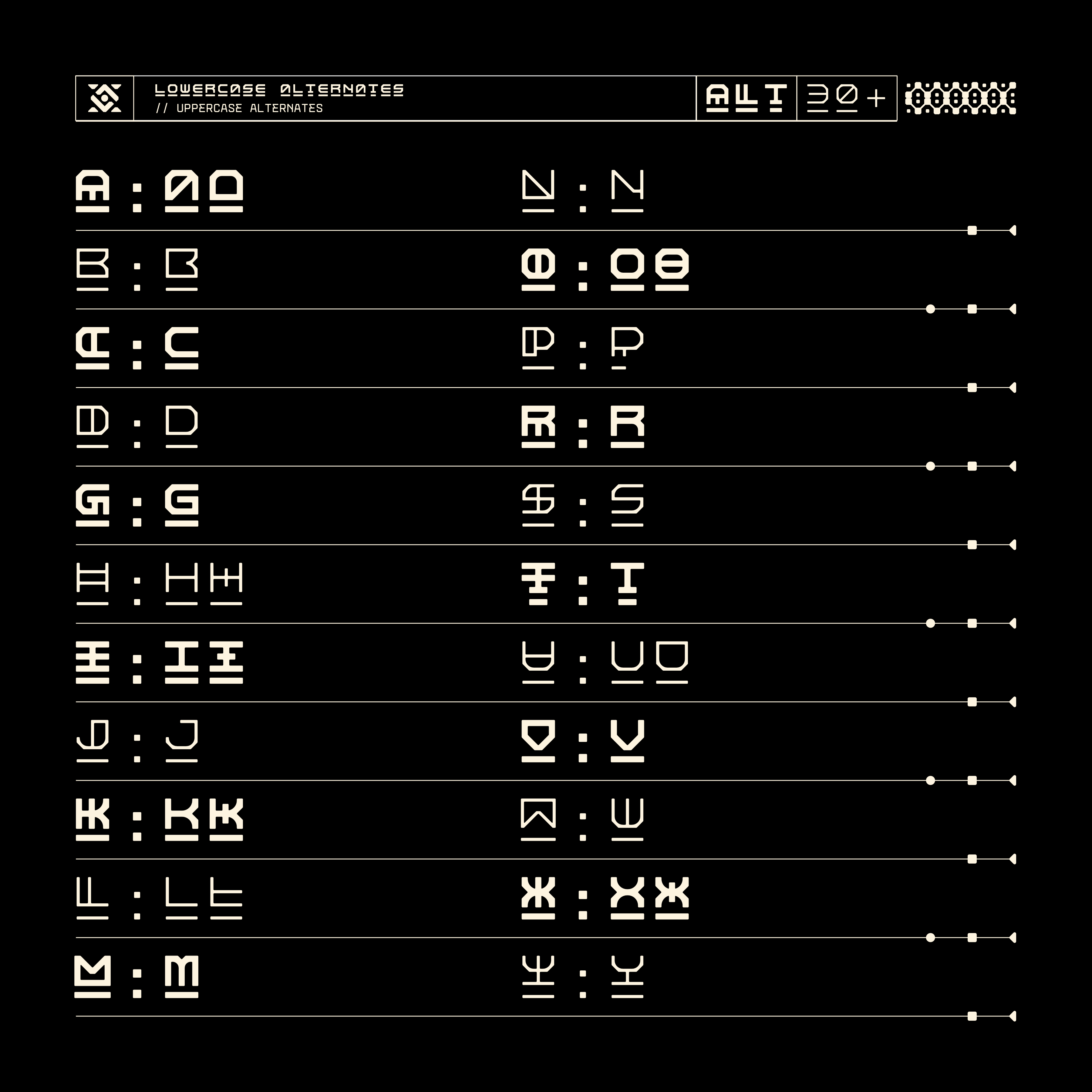 NORD MONO TYPEFACE