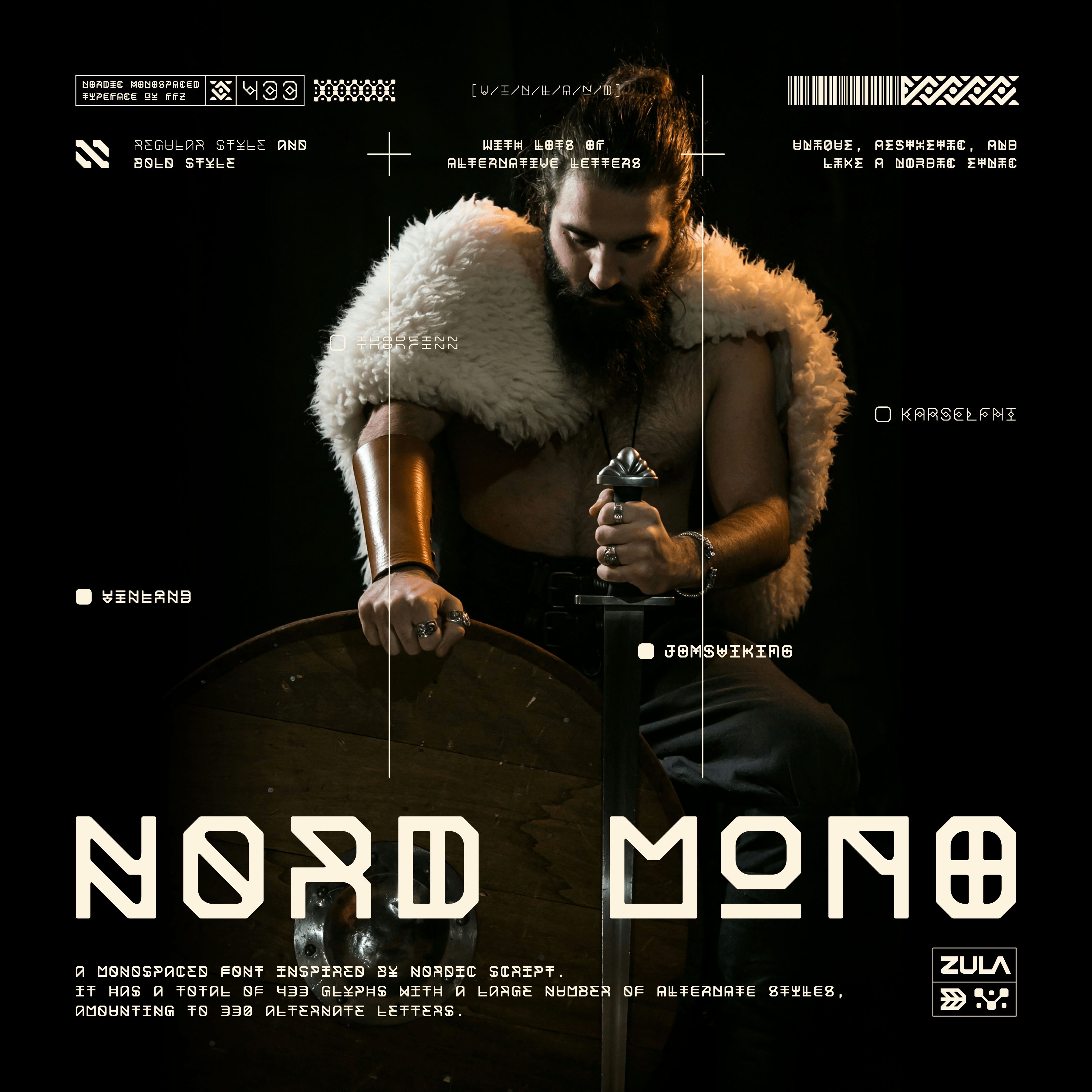 NORD MONO TYPEFACE