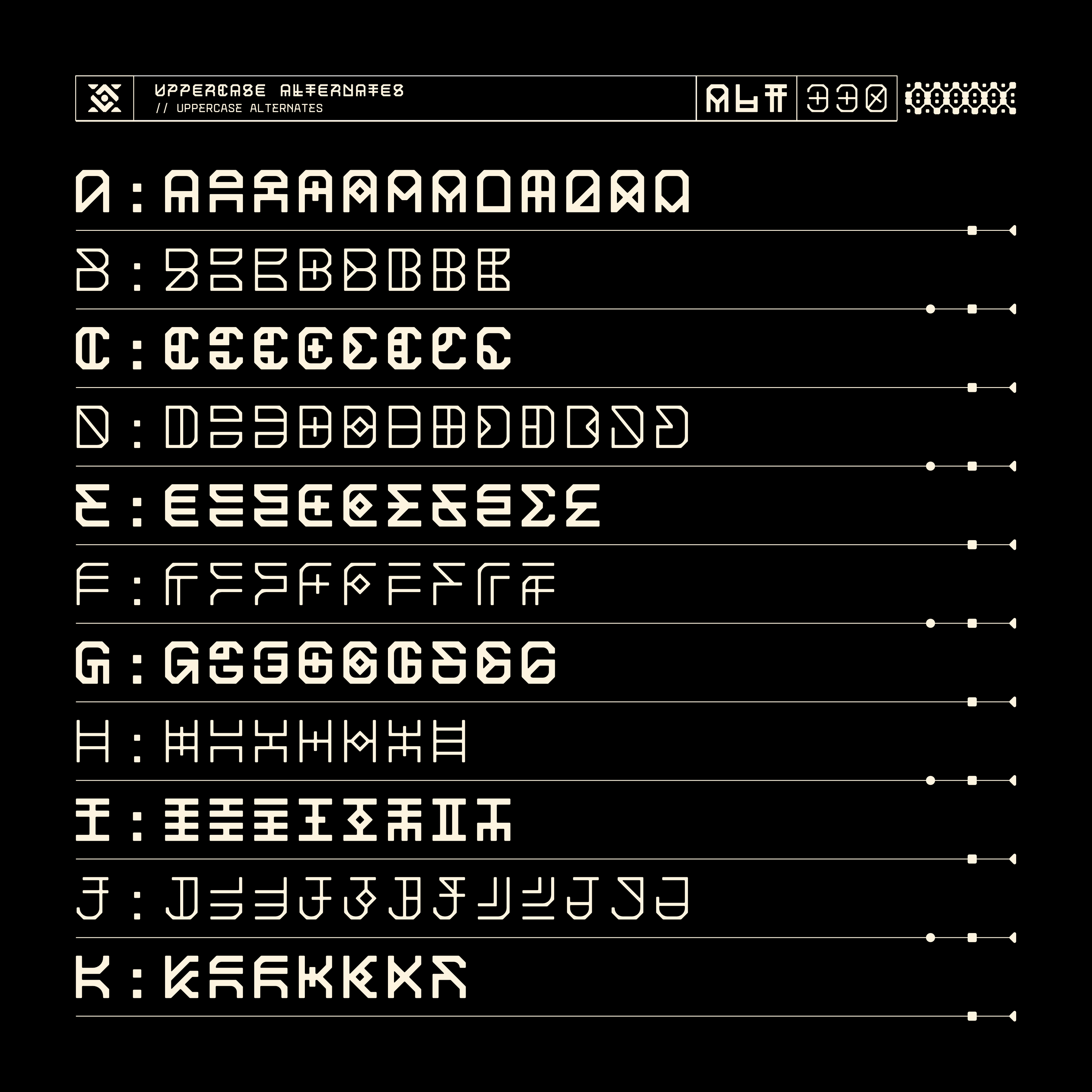 NORD MONO TYPEFACE