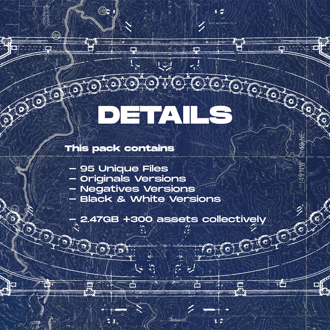 Blueprint Texture Pack (+300 Assets)