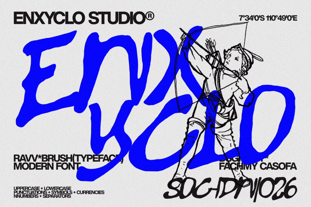 GOWAK - Raw Expressive Font