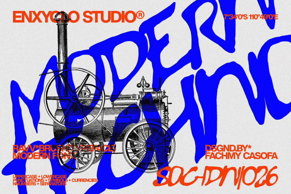 GOWAK - Raw Expressive Font