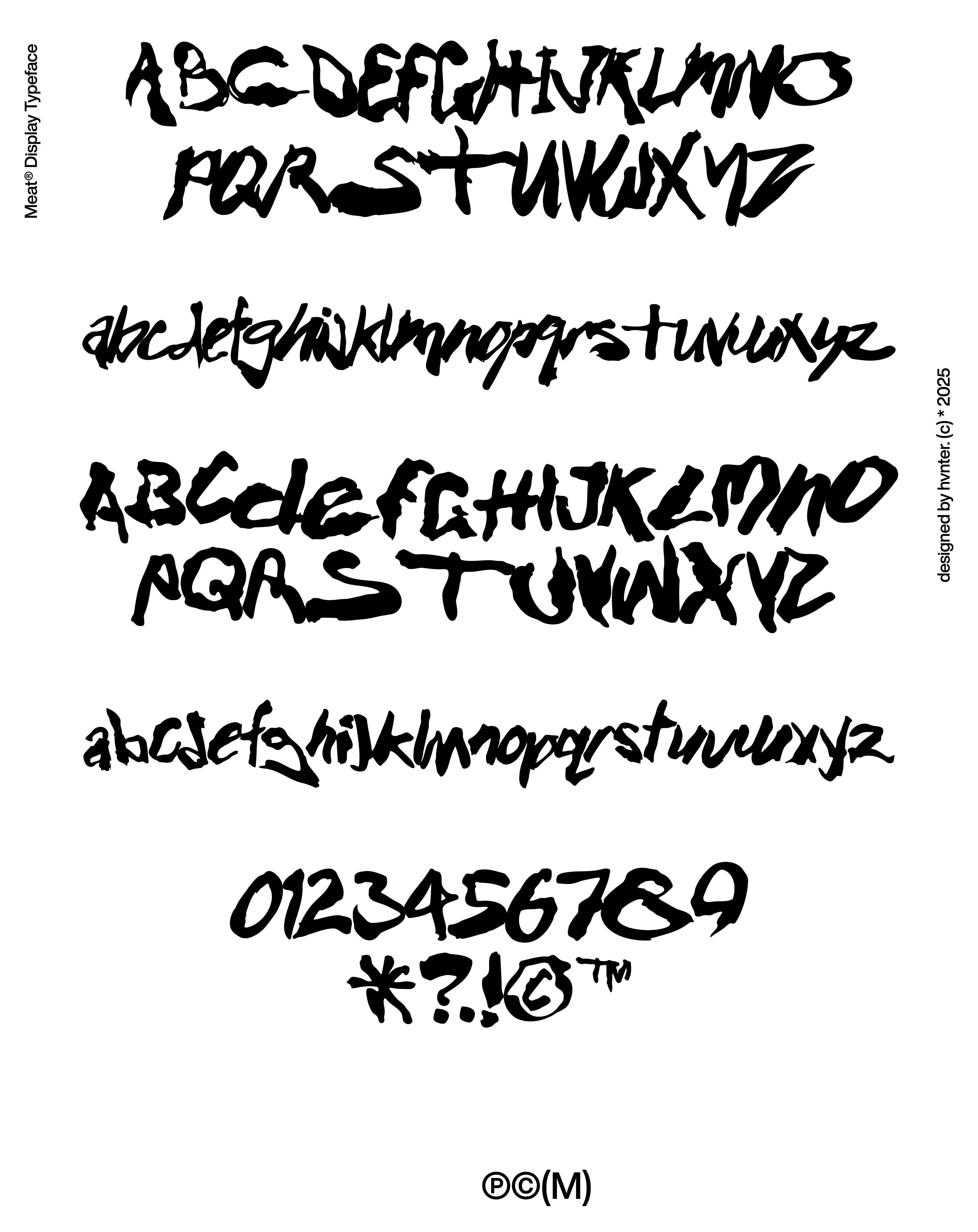 Meat Typeface