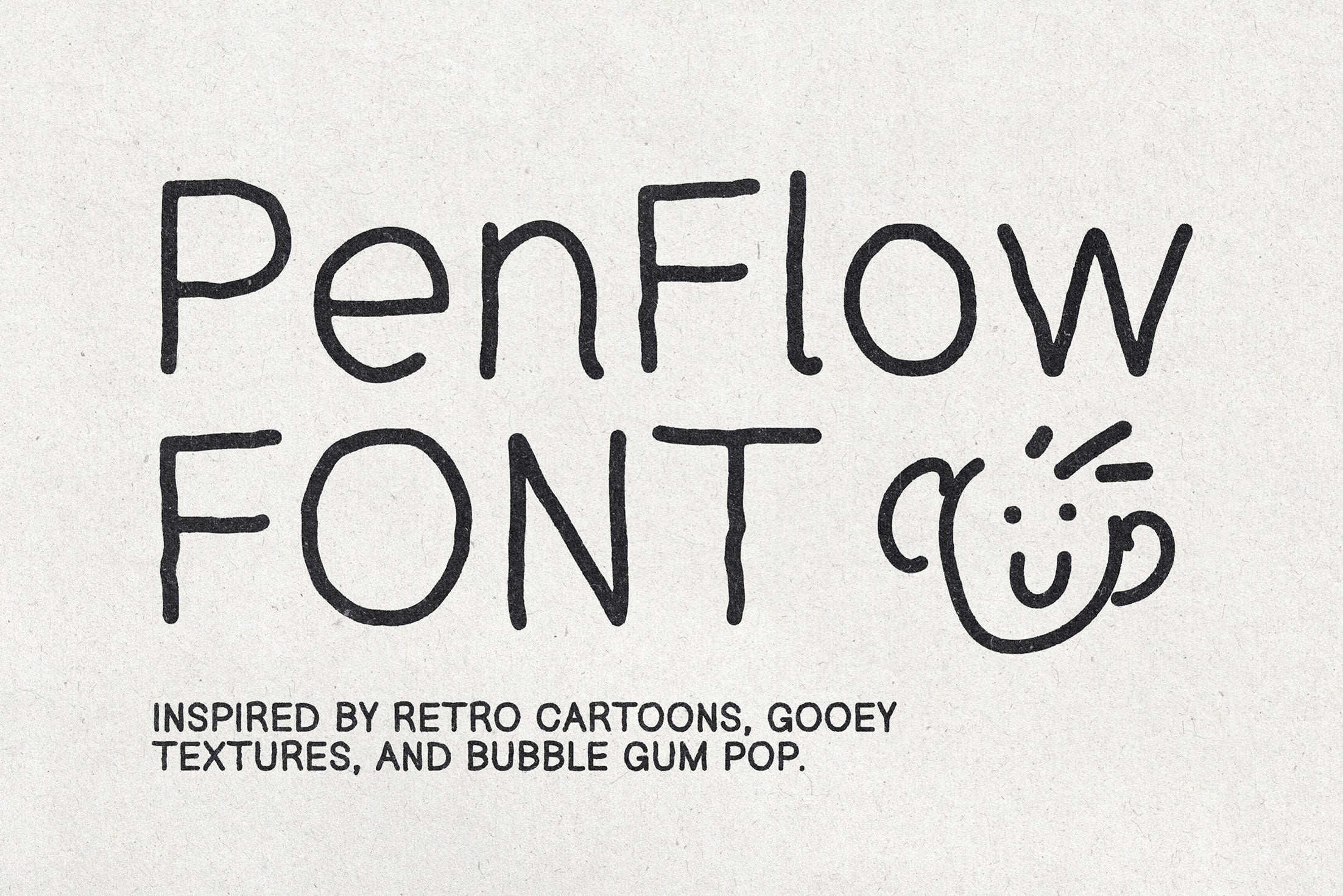 Pen Flow Typeface