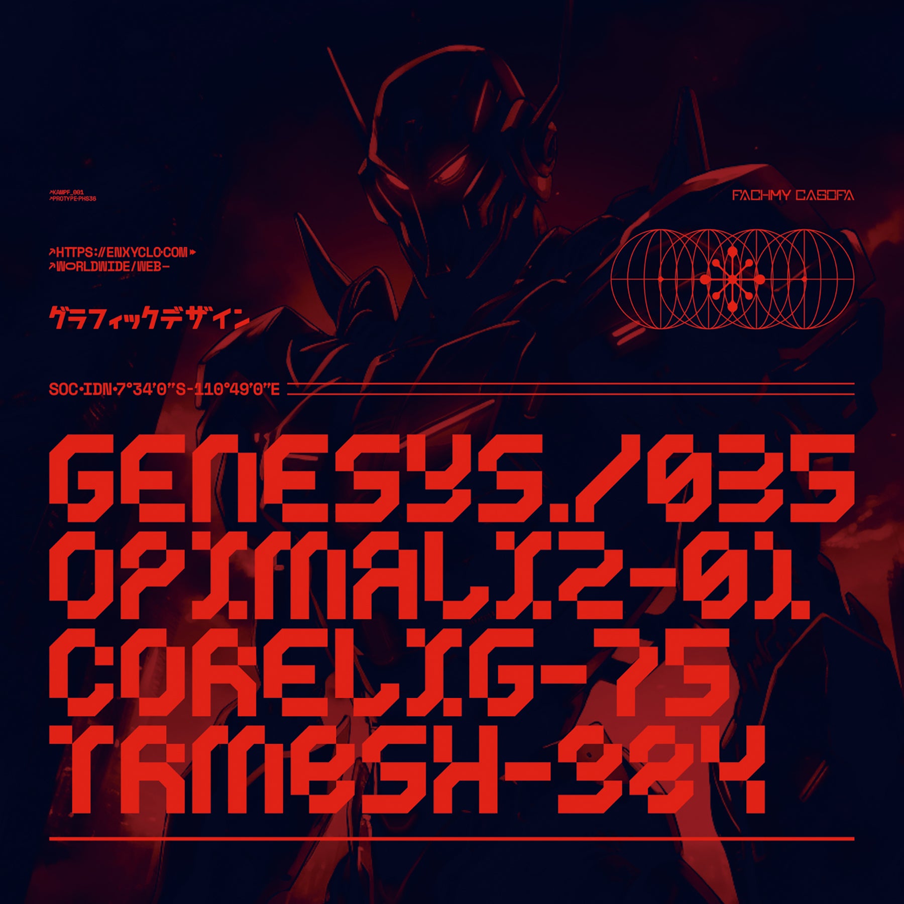 CYKLONE Display Font - secret-cache
