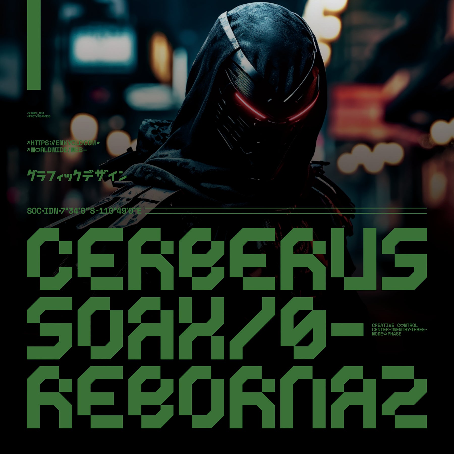 CYKLONE Display Font - secret-cache