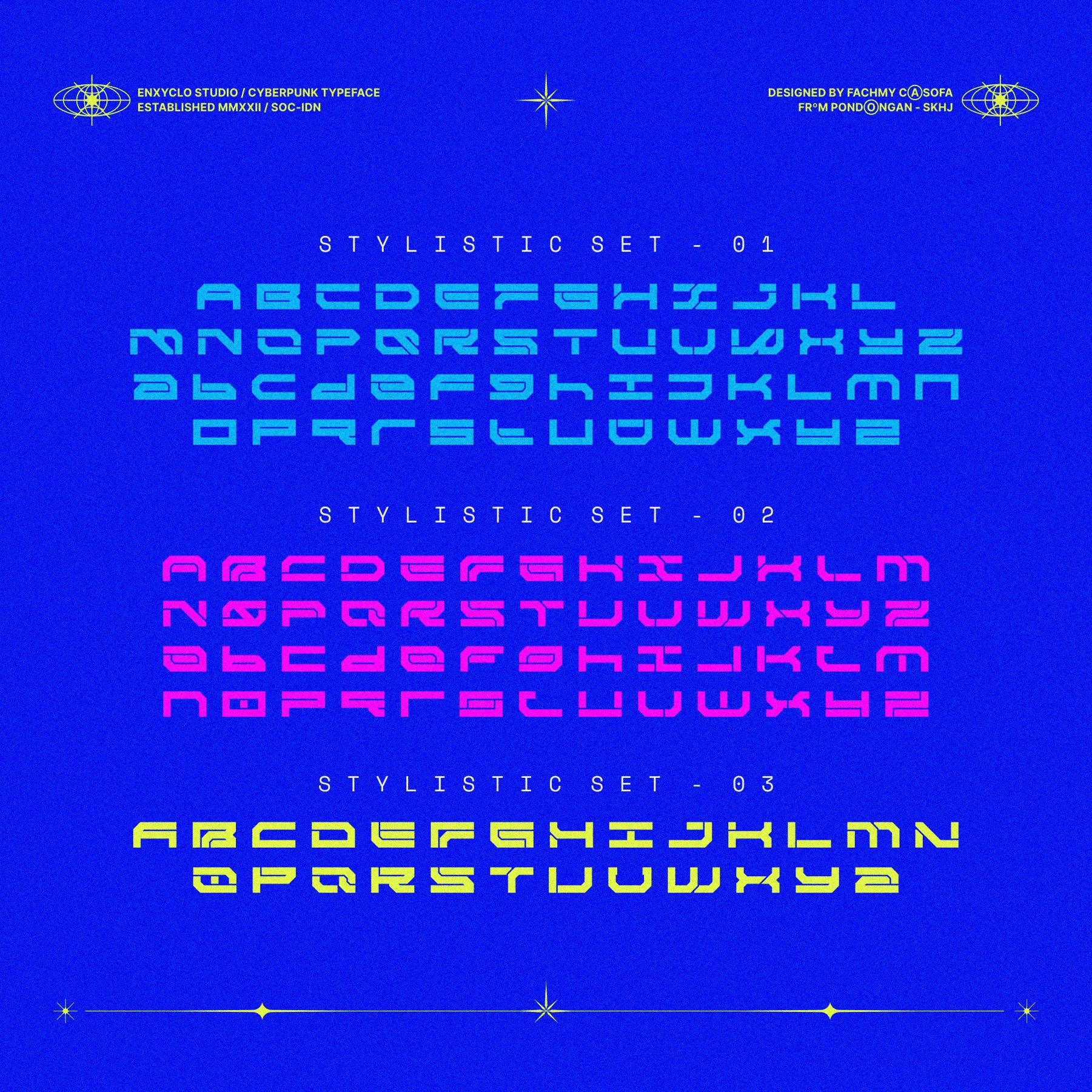 NCL RABEGS Typeface - secret-cache