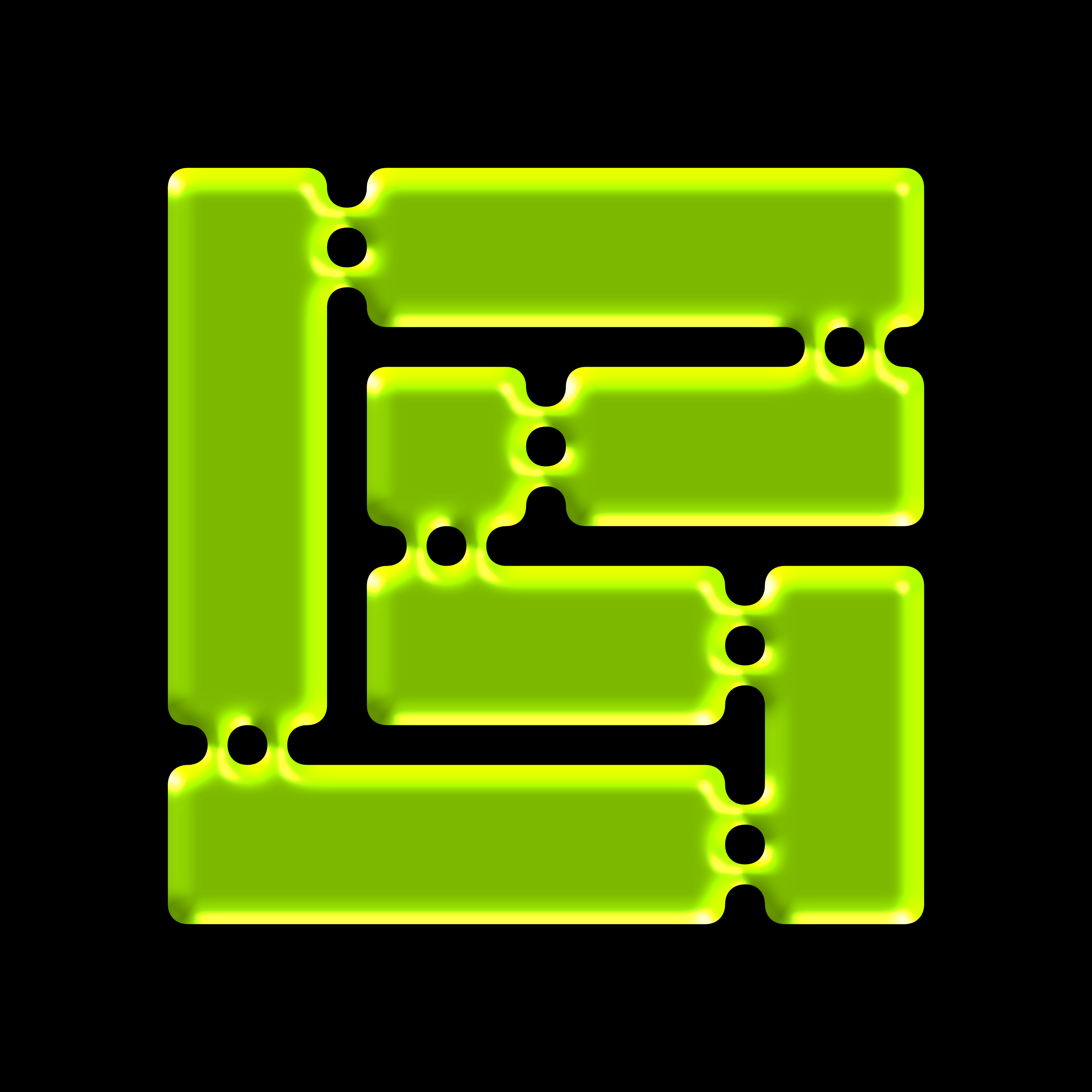 Boxy Typeface - secret-cache