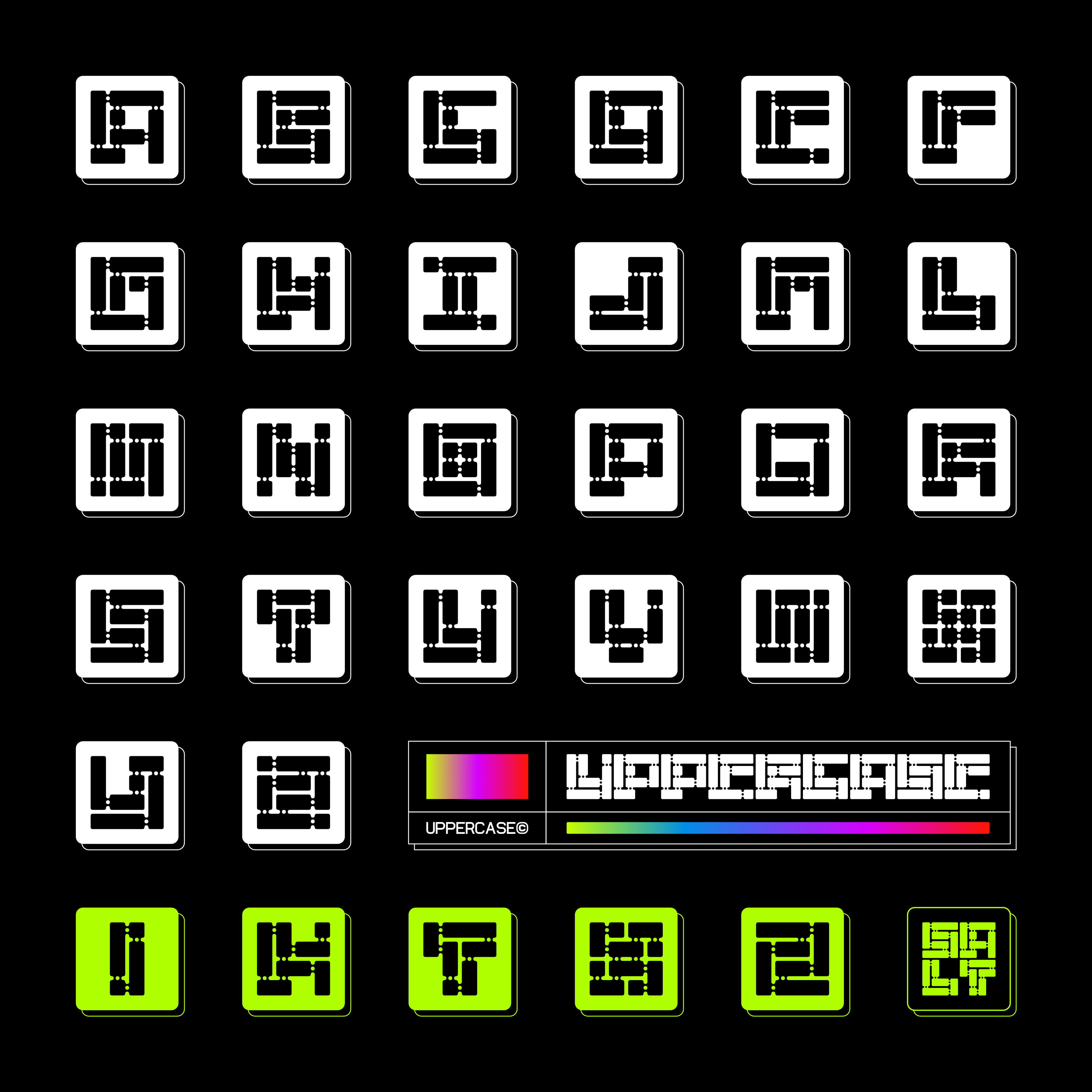 Boxy Typeface - secret-cache