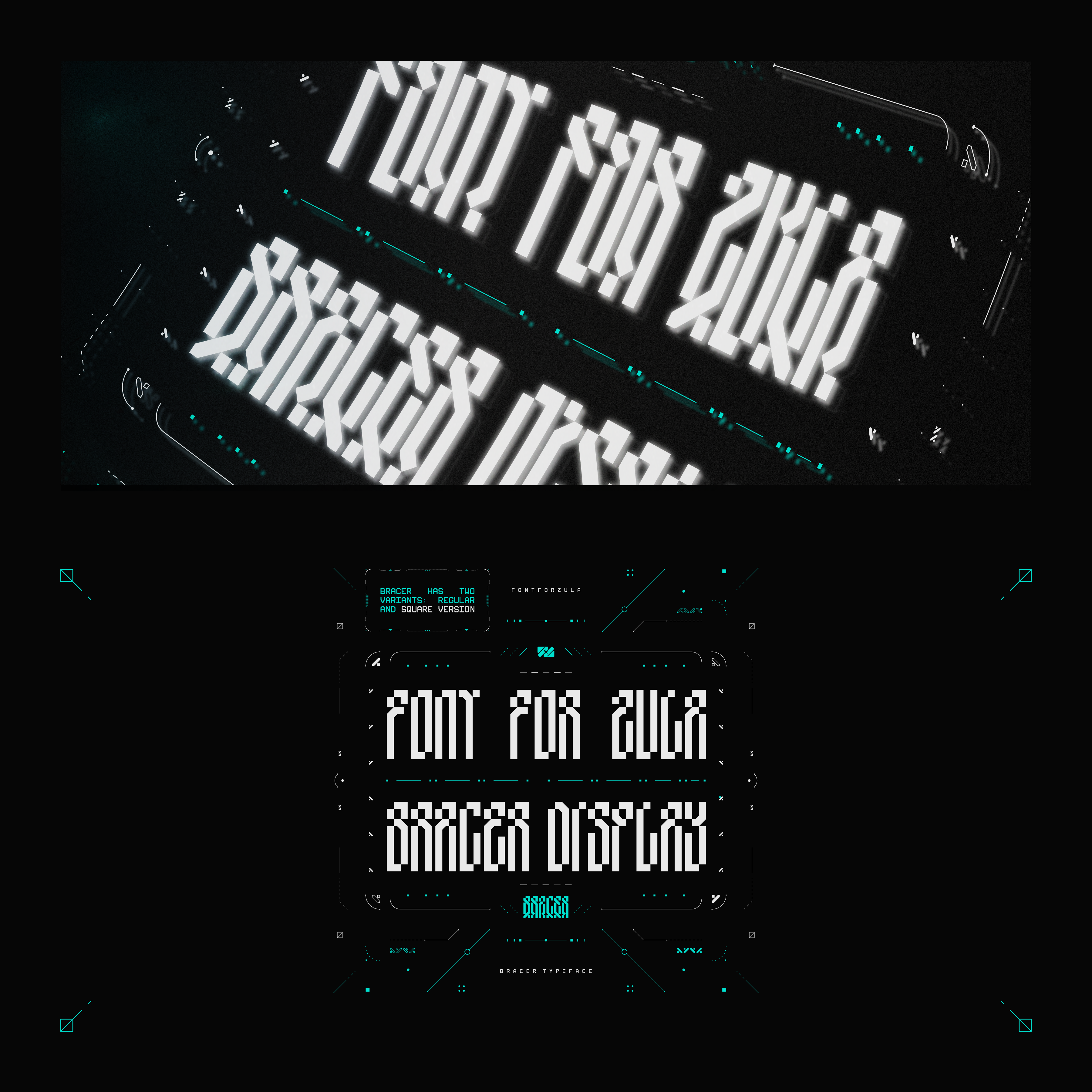Bracer Typeface - secret-cache