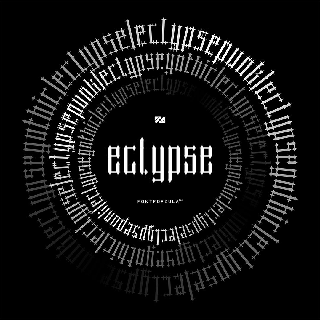 ECLYPSE FULL FONT FAMILY - secret-cache