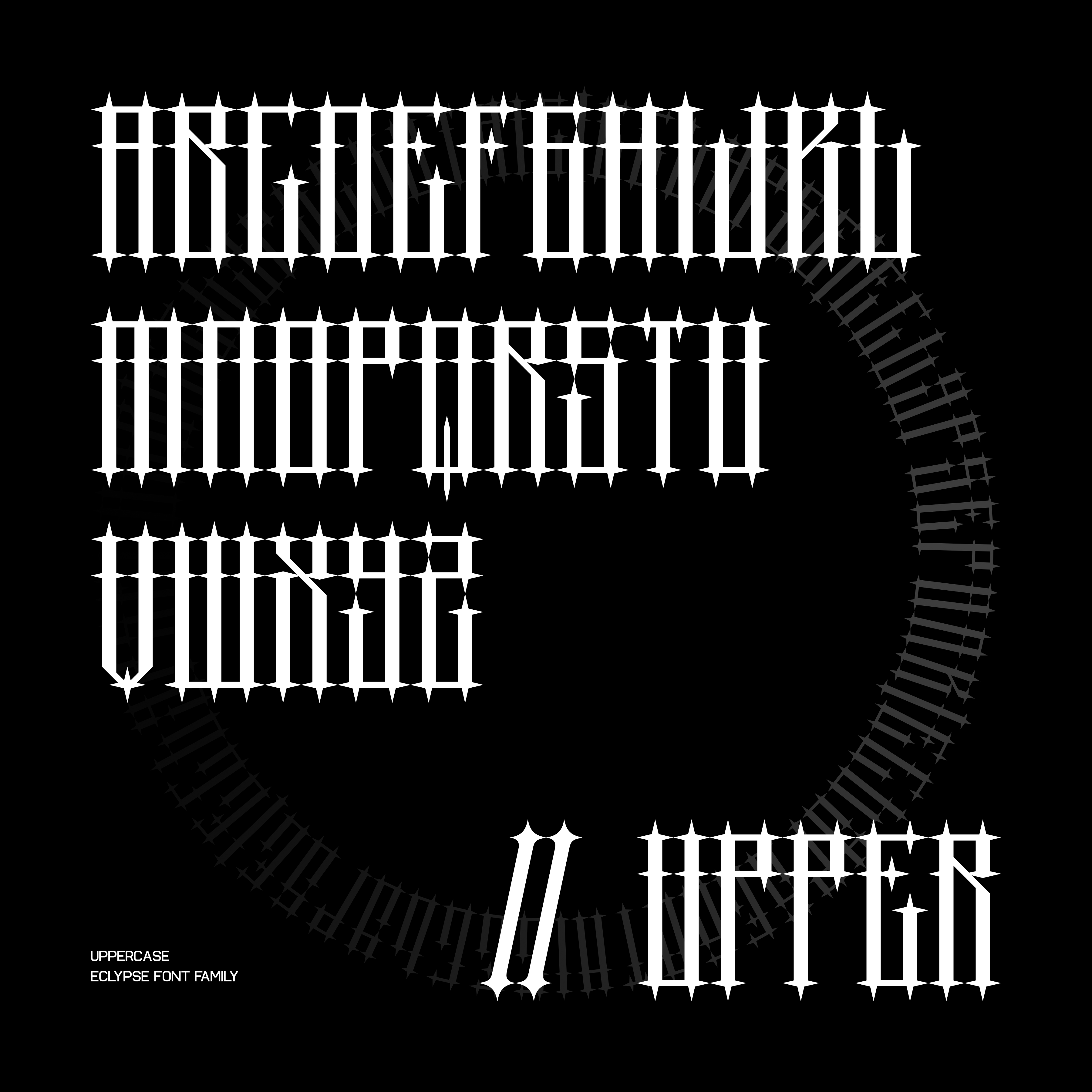 ECLYPSE FULL FONT FAMILY - secret-cache
