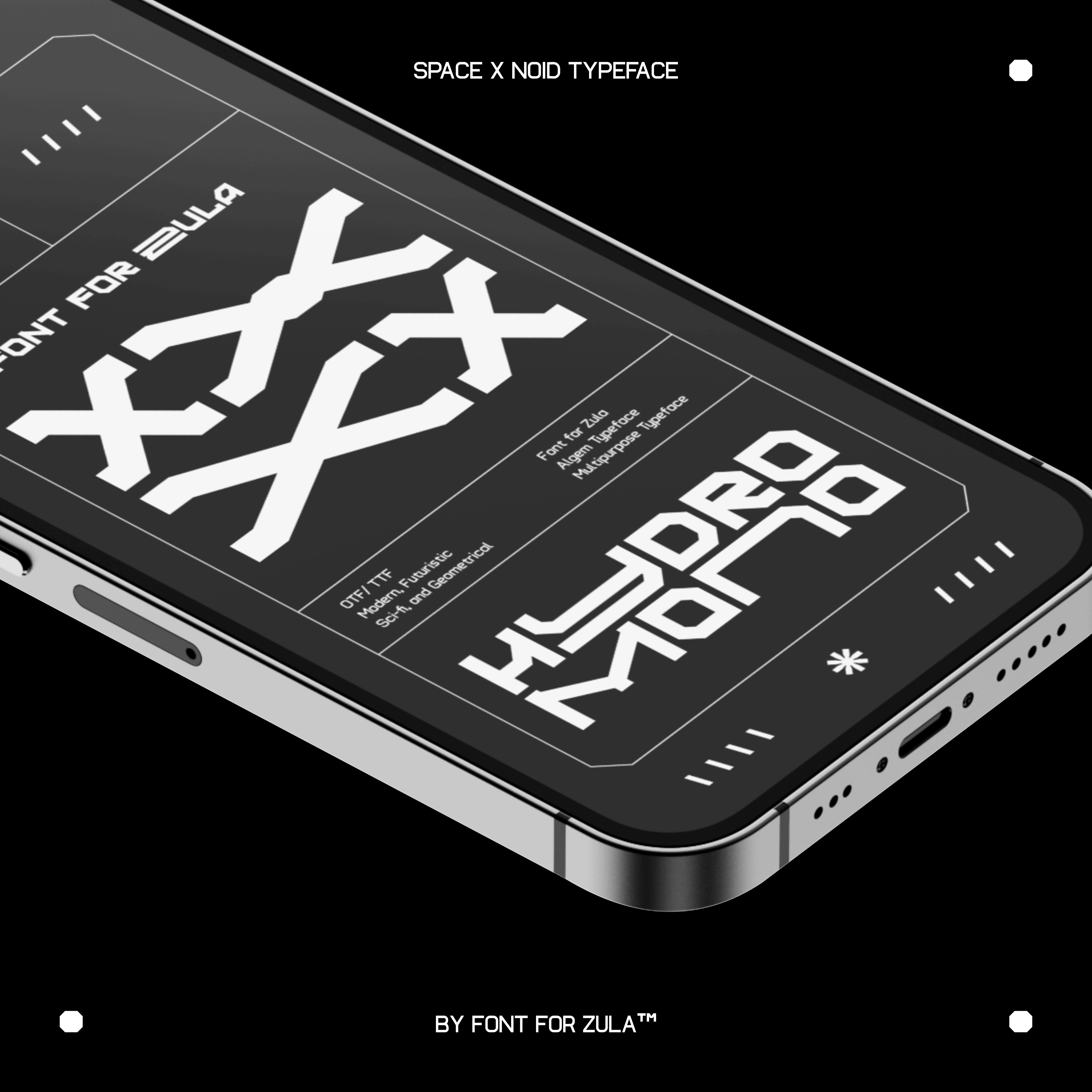 Space X Noid Typeface - secret-cache