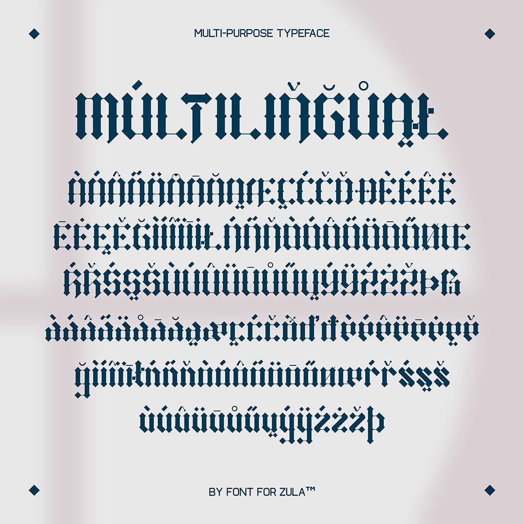 Van Hogback Typeface - secret-cache