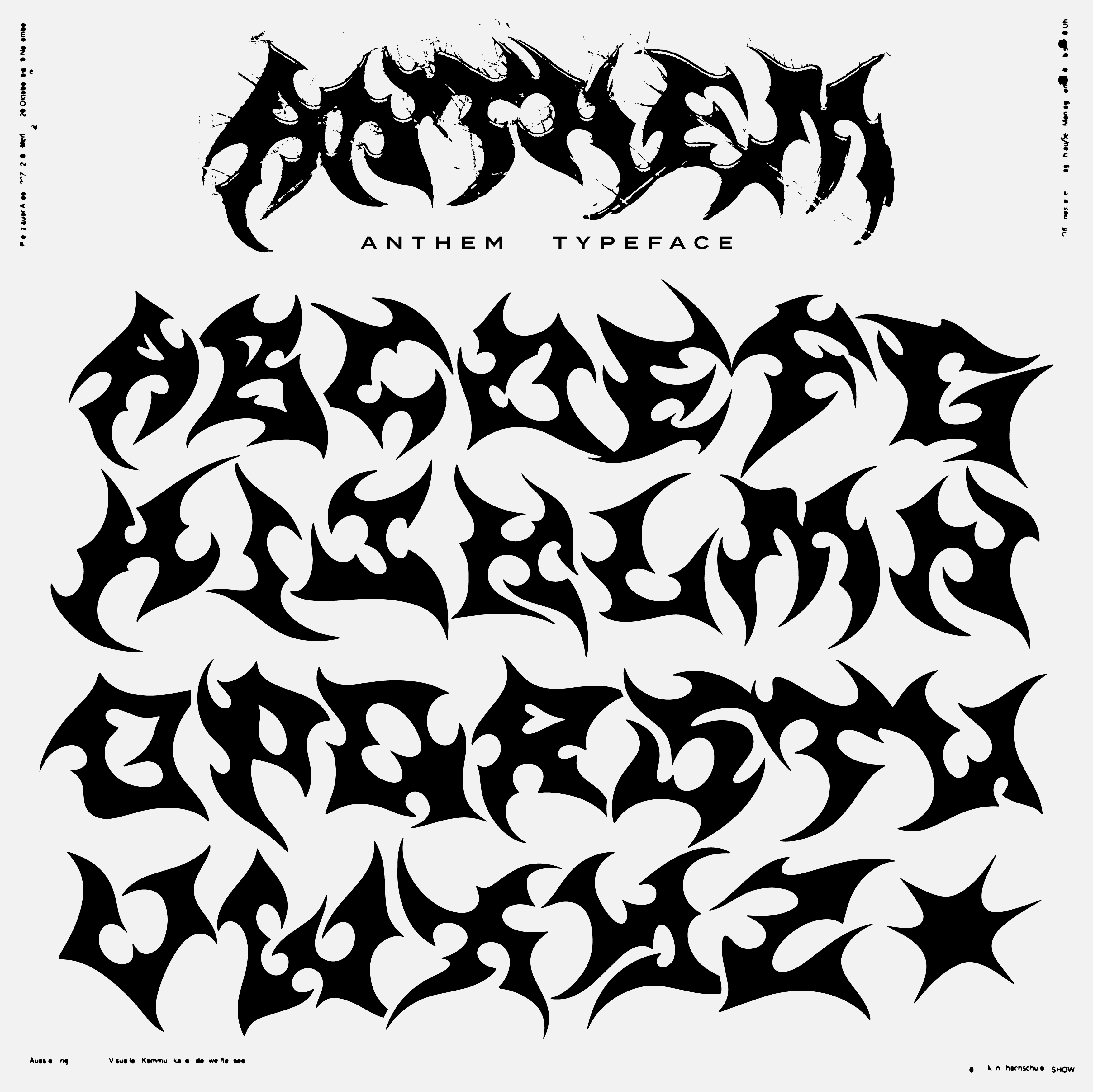 Anthem Typeface - secret-cache