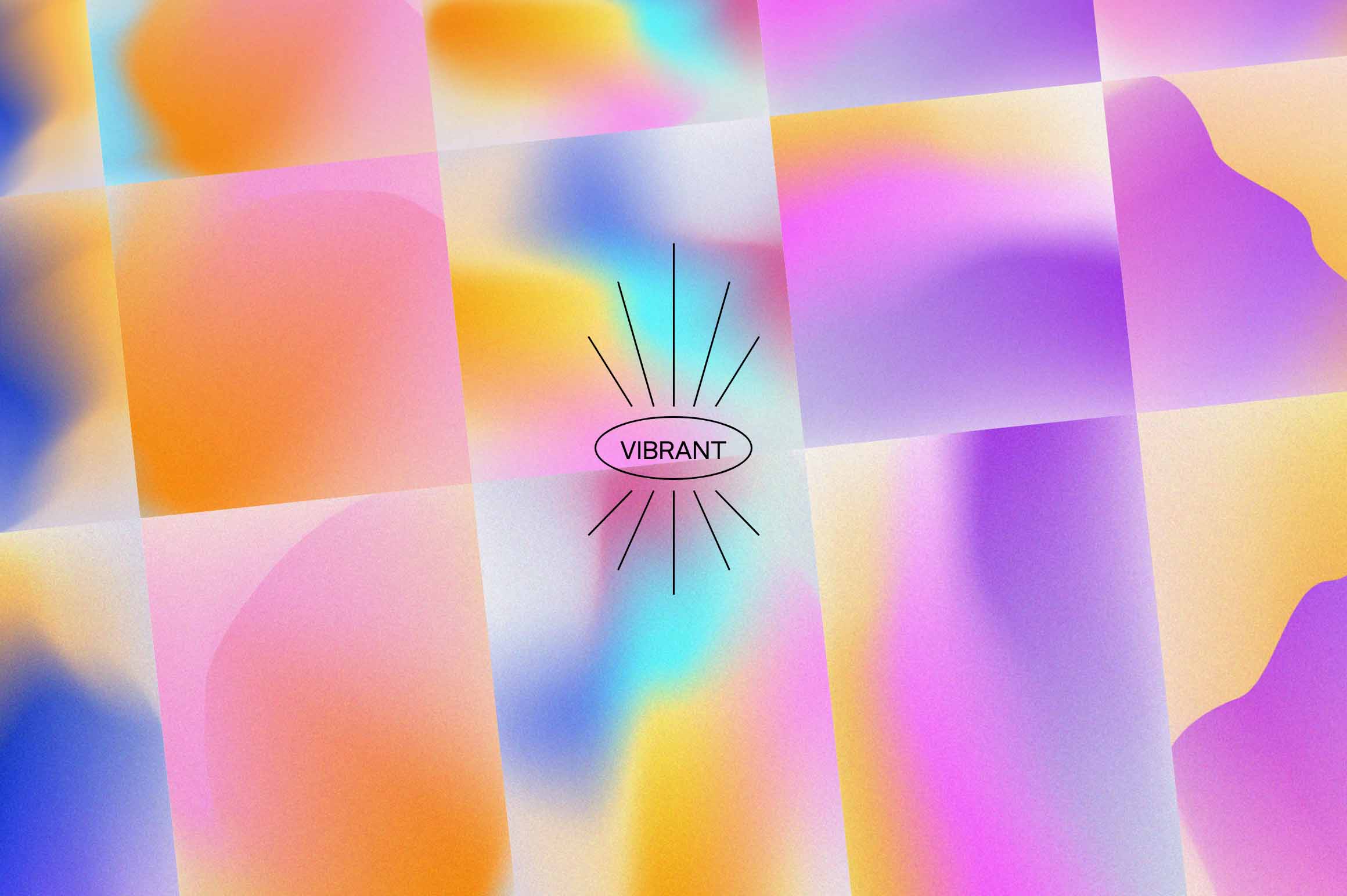 Retro Gradients & Shapes - secret-cache