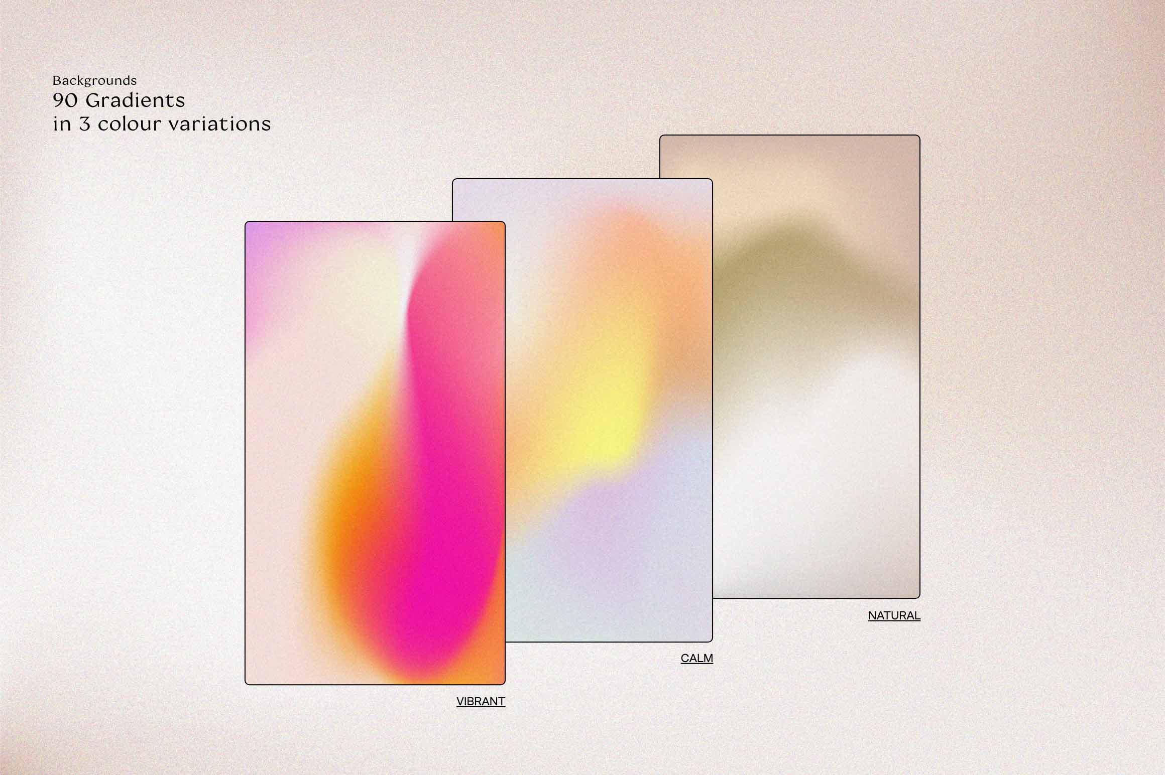 Retro Gradients & Shapes - secret-cache