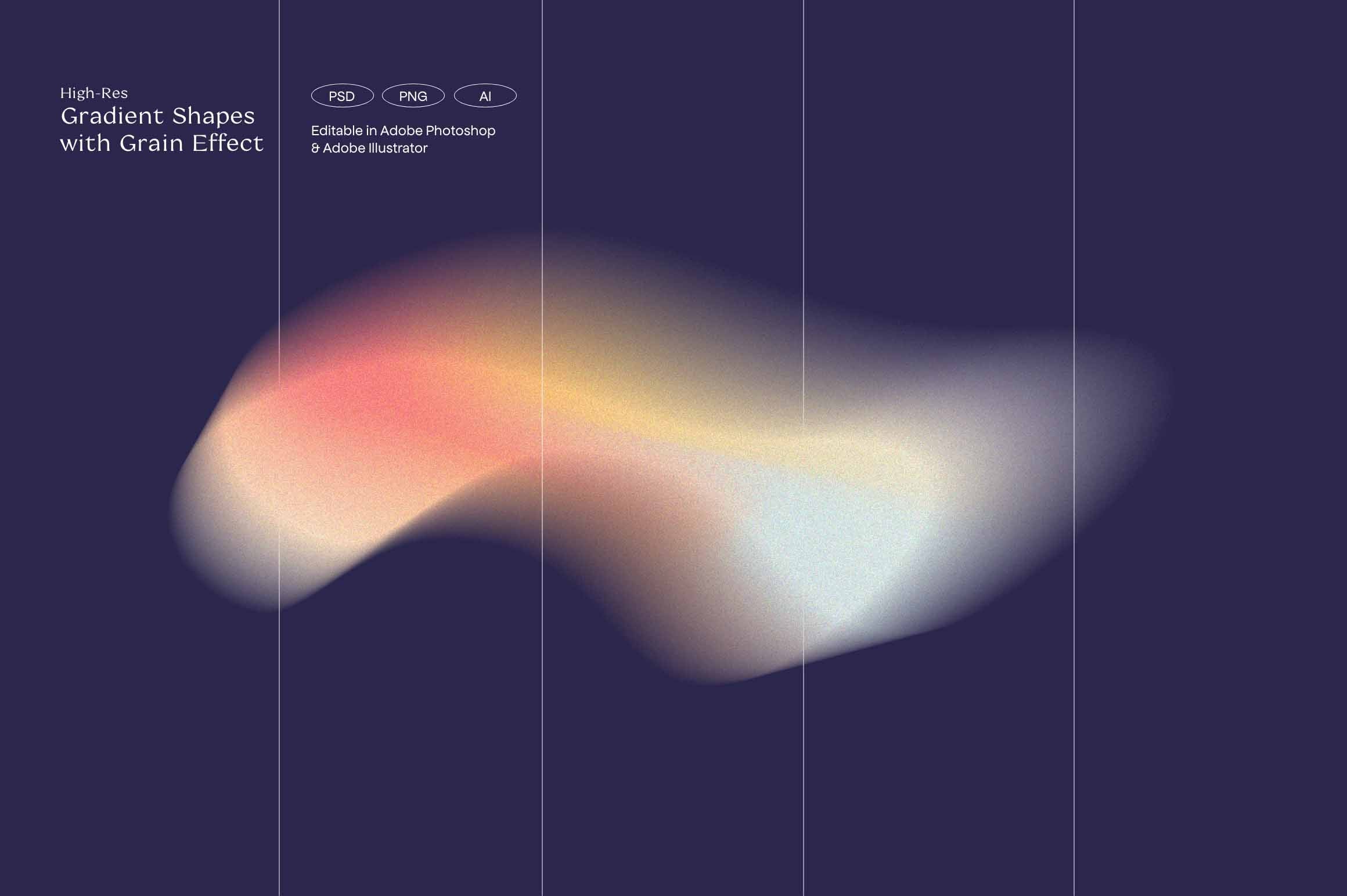 Retro Gradients & Shapes - secret-cache