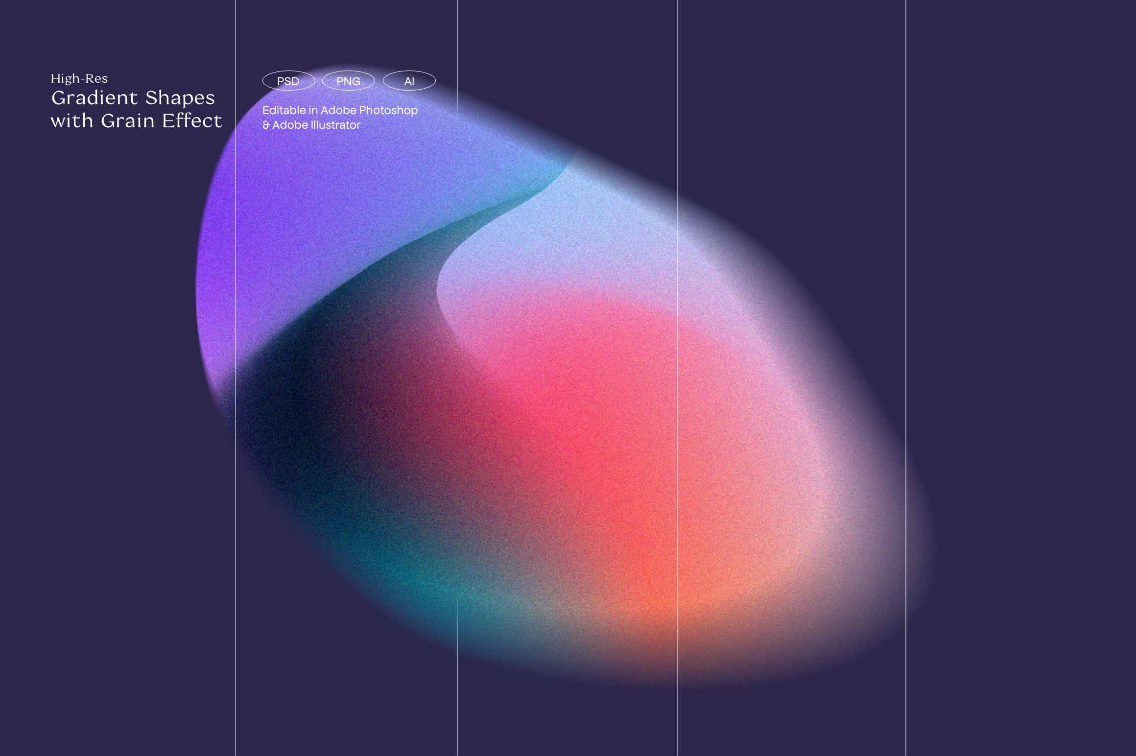 Retro Gradients & Shapes - secret-cache