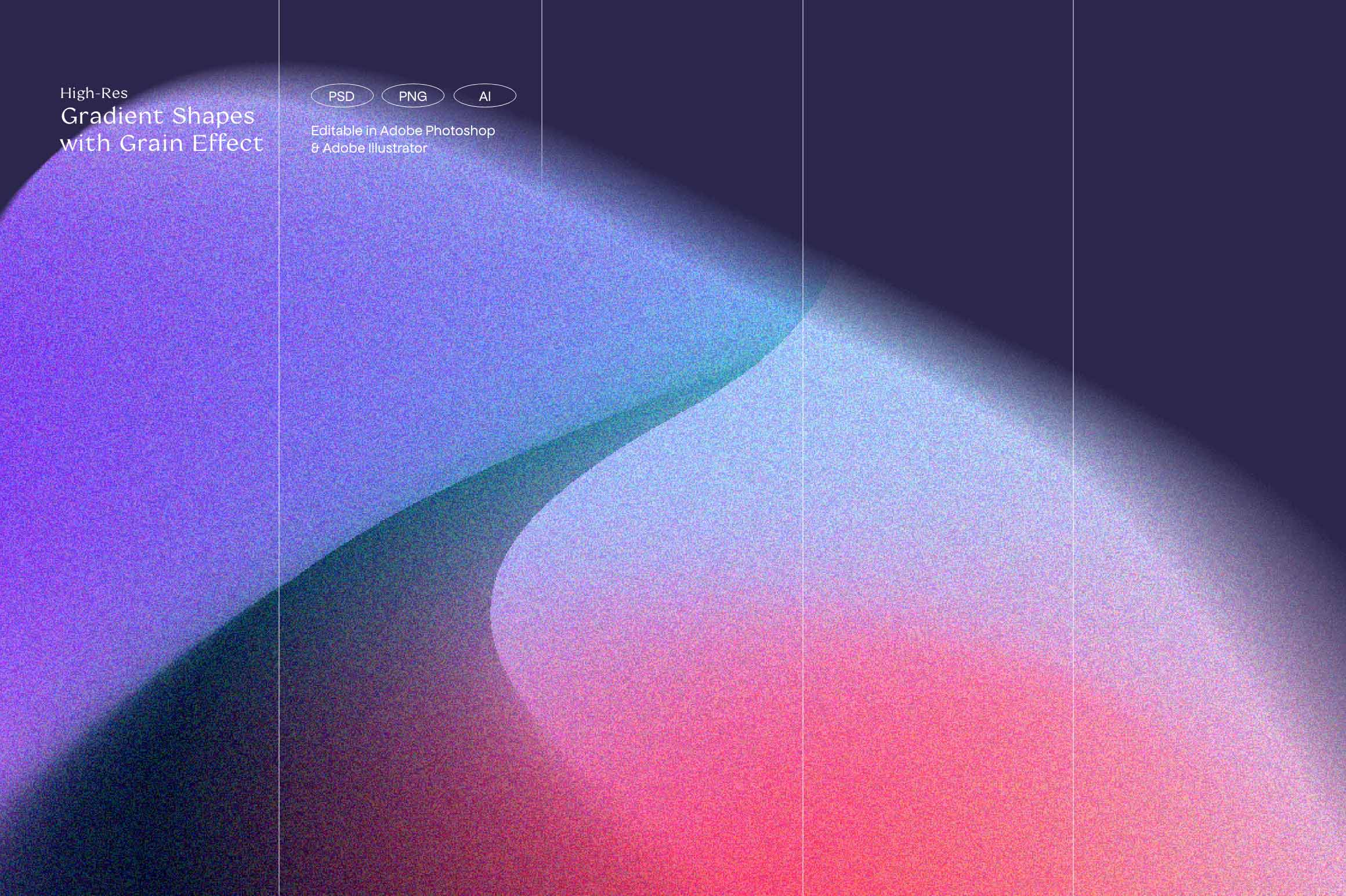 Retro Gradients & Shapes - secret-cache