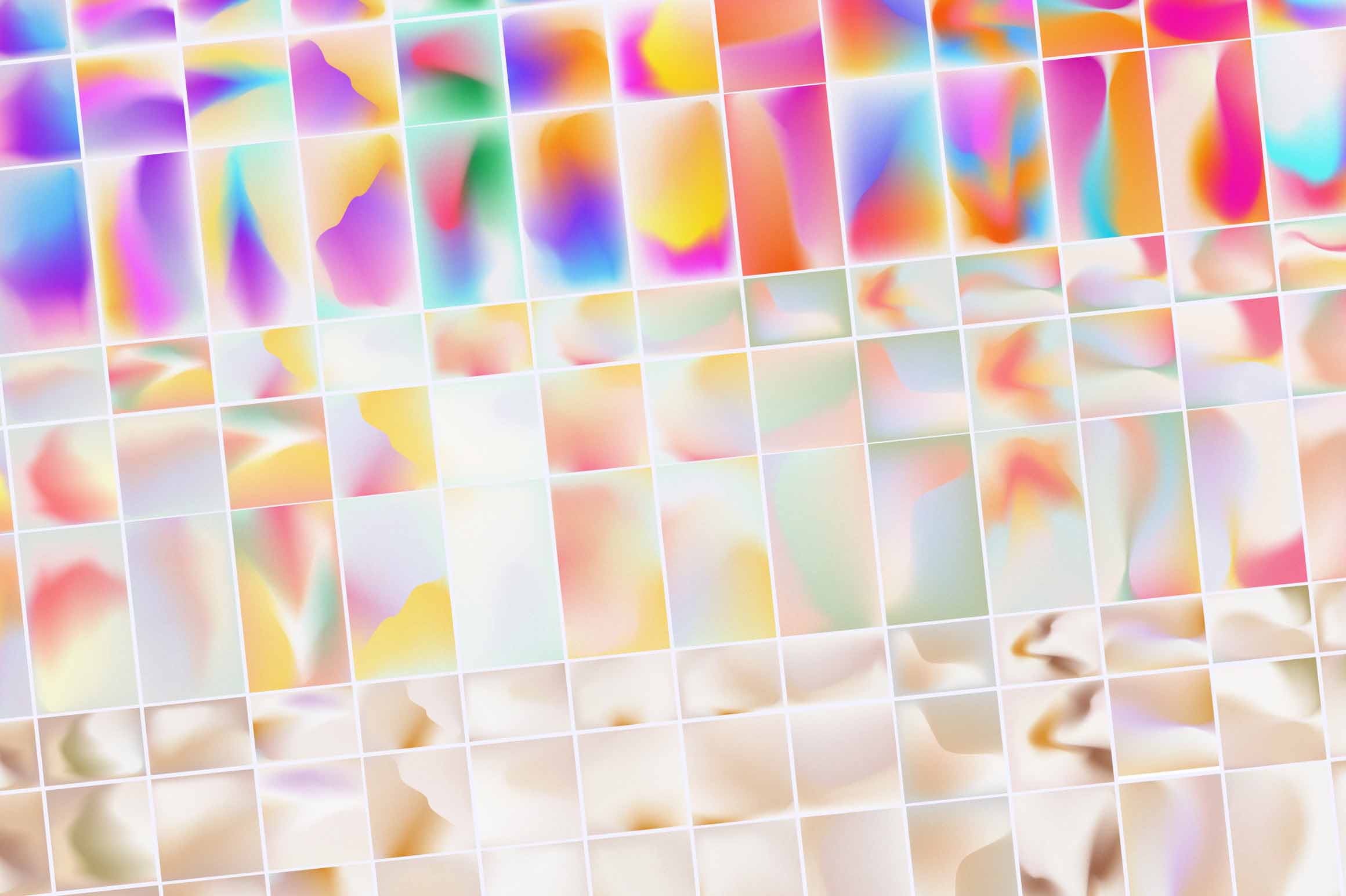 Retro Gradients & Shapes - secret-cache