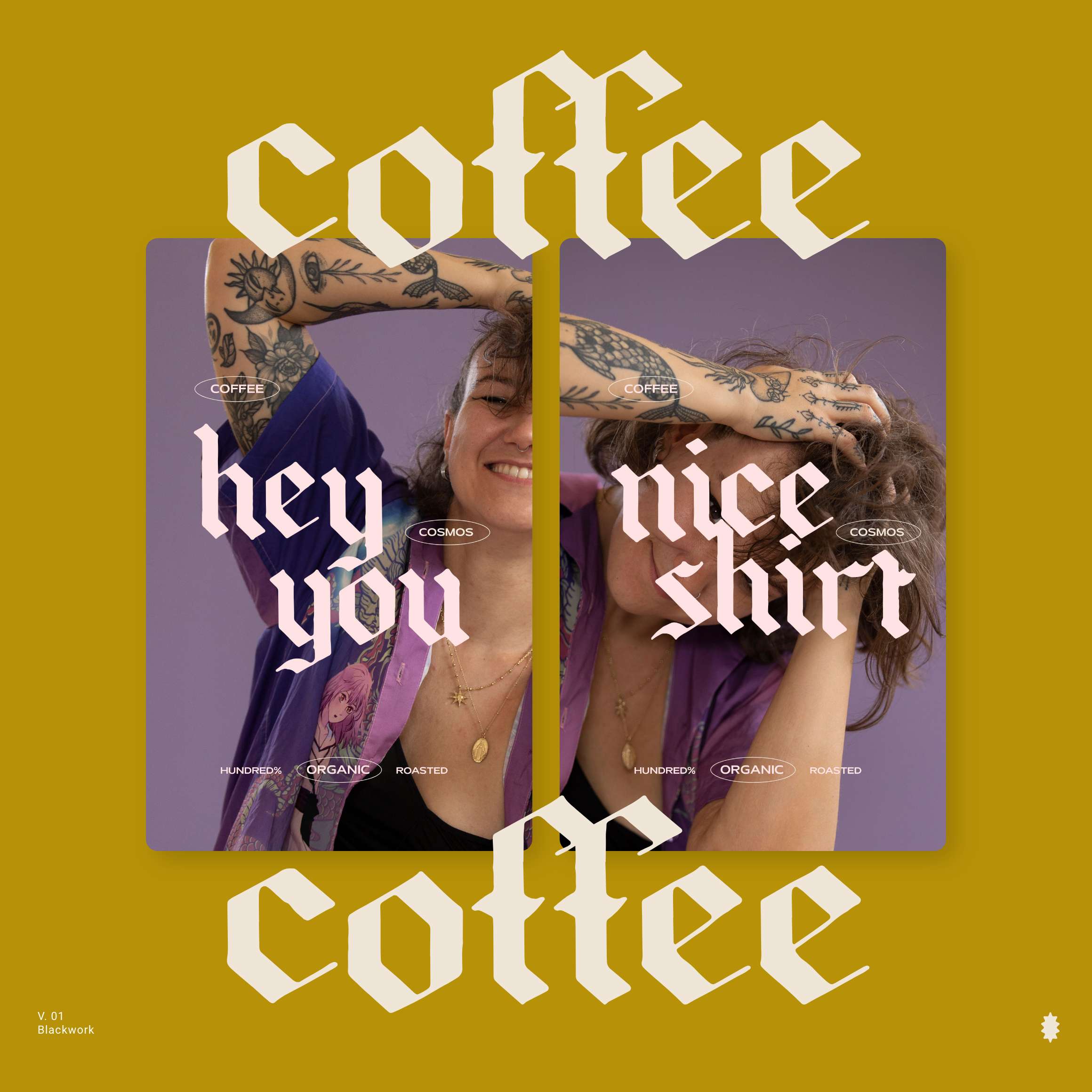 Blackwork Font - secret-cache