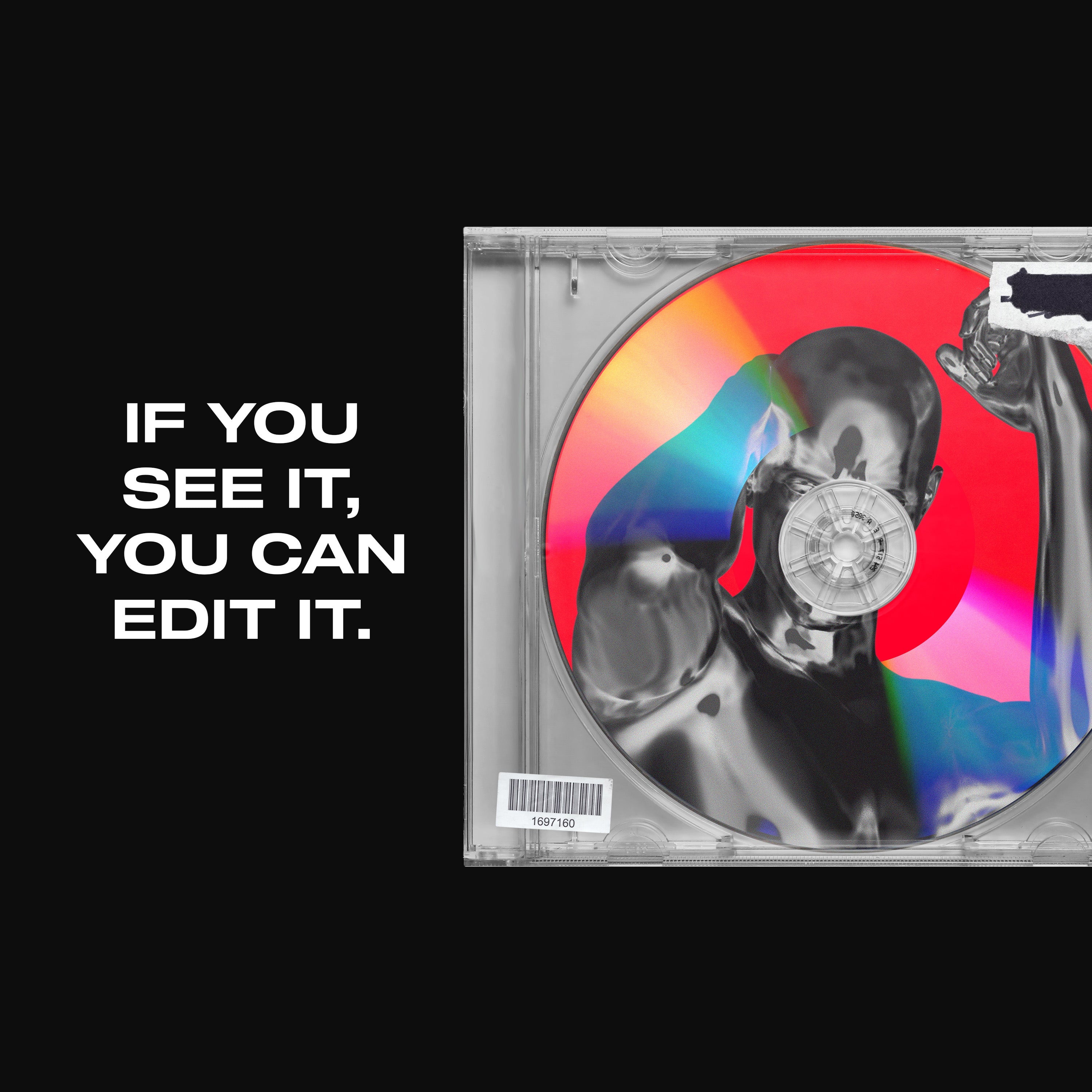 CD Jewel Case Mockup - secret-cache