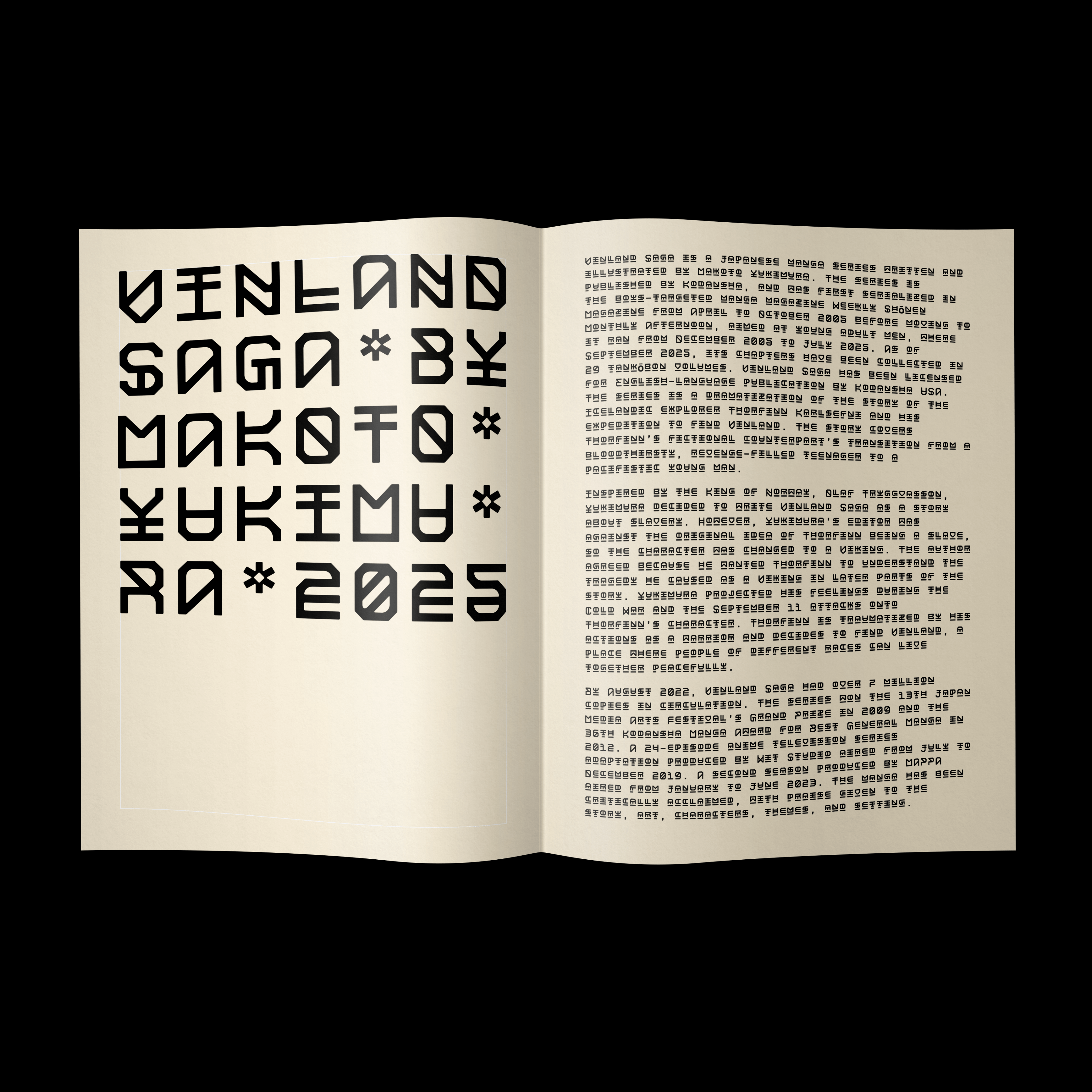 NORD MONO TYPEFACE