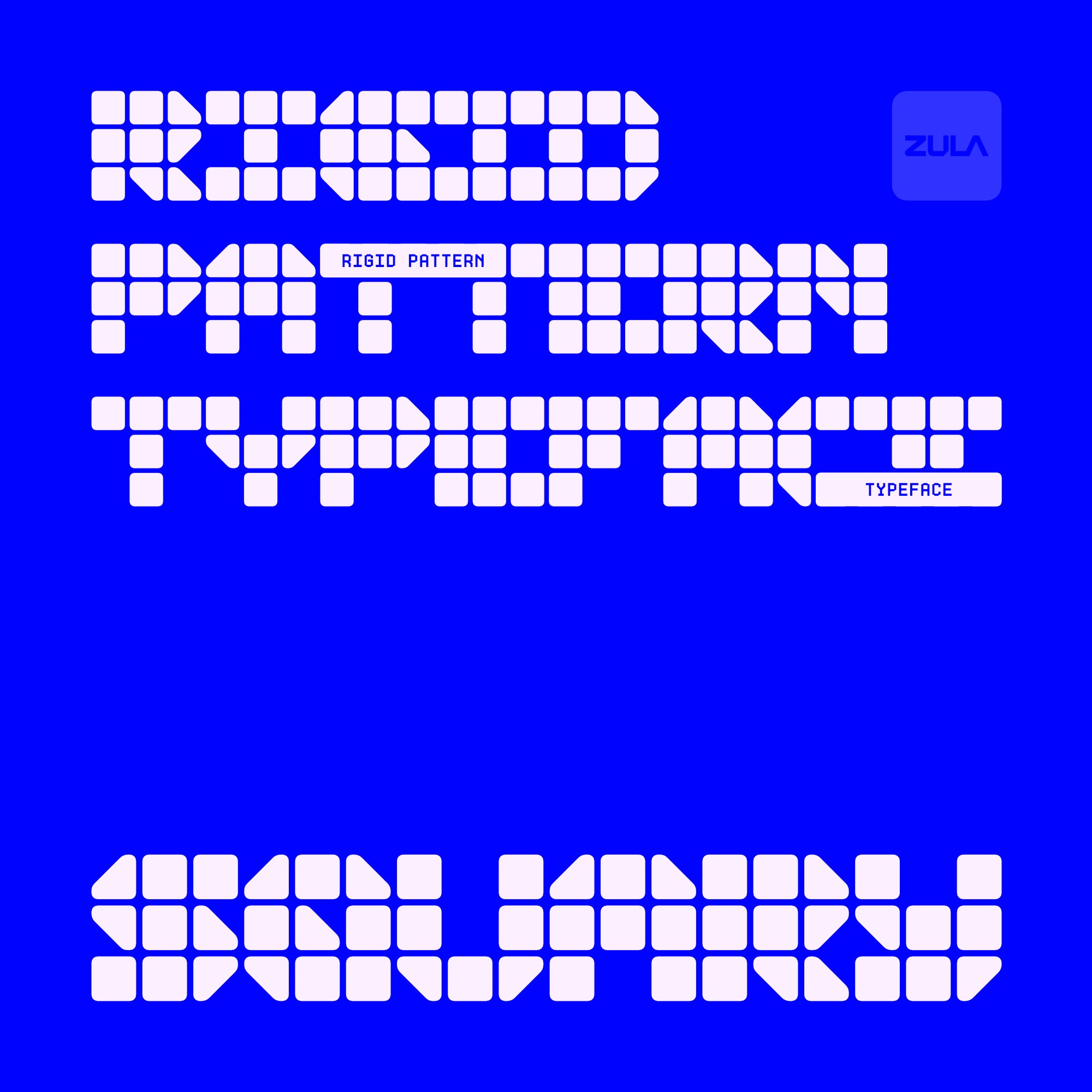 SQUARY Typeface