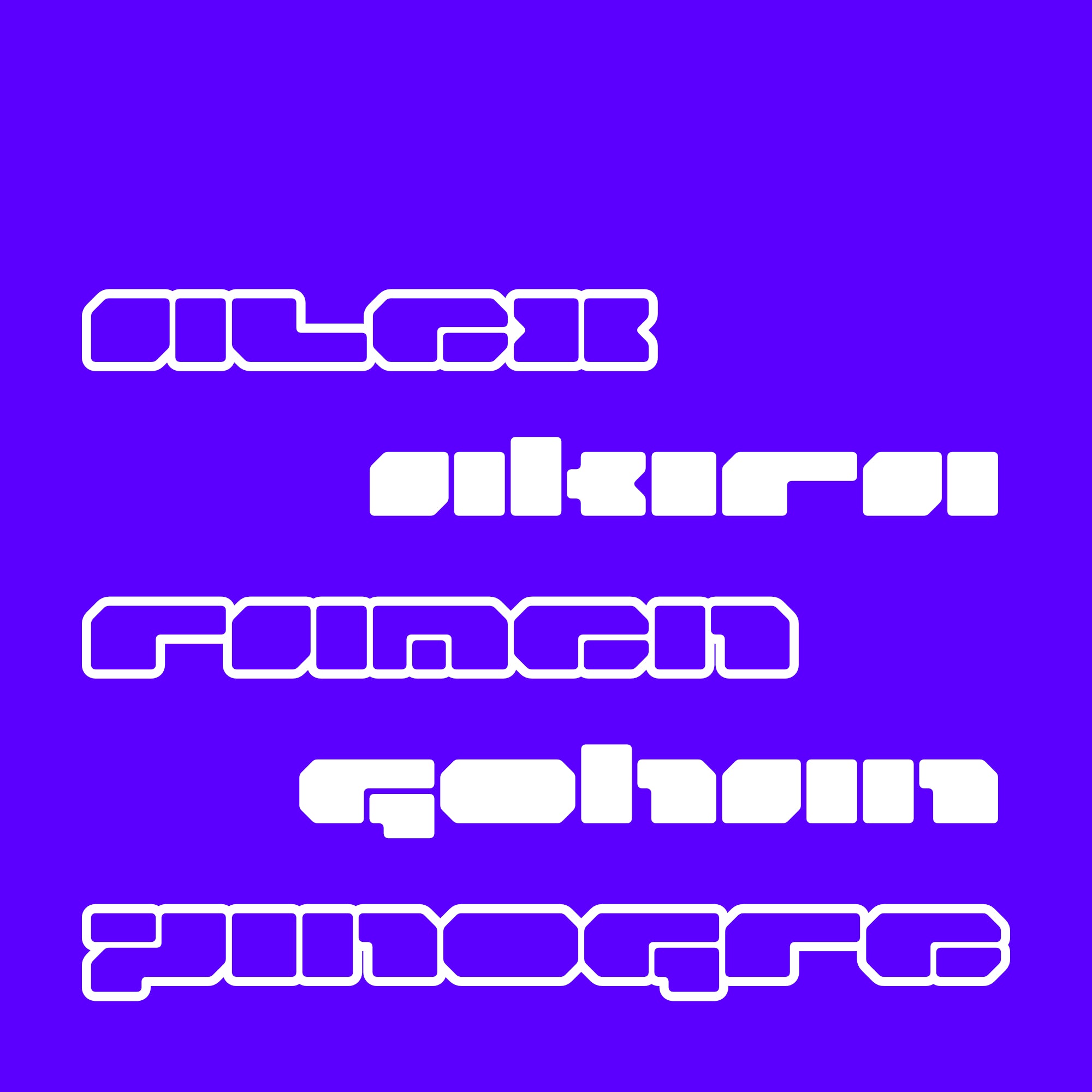 XAVIE Typeface
