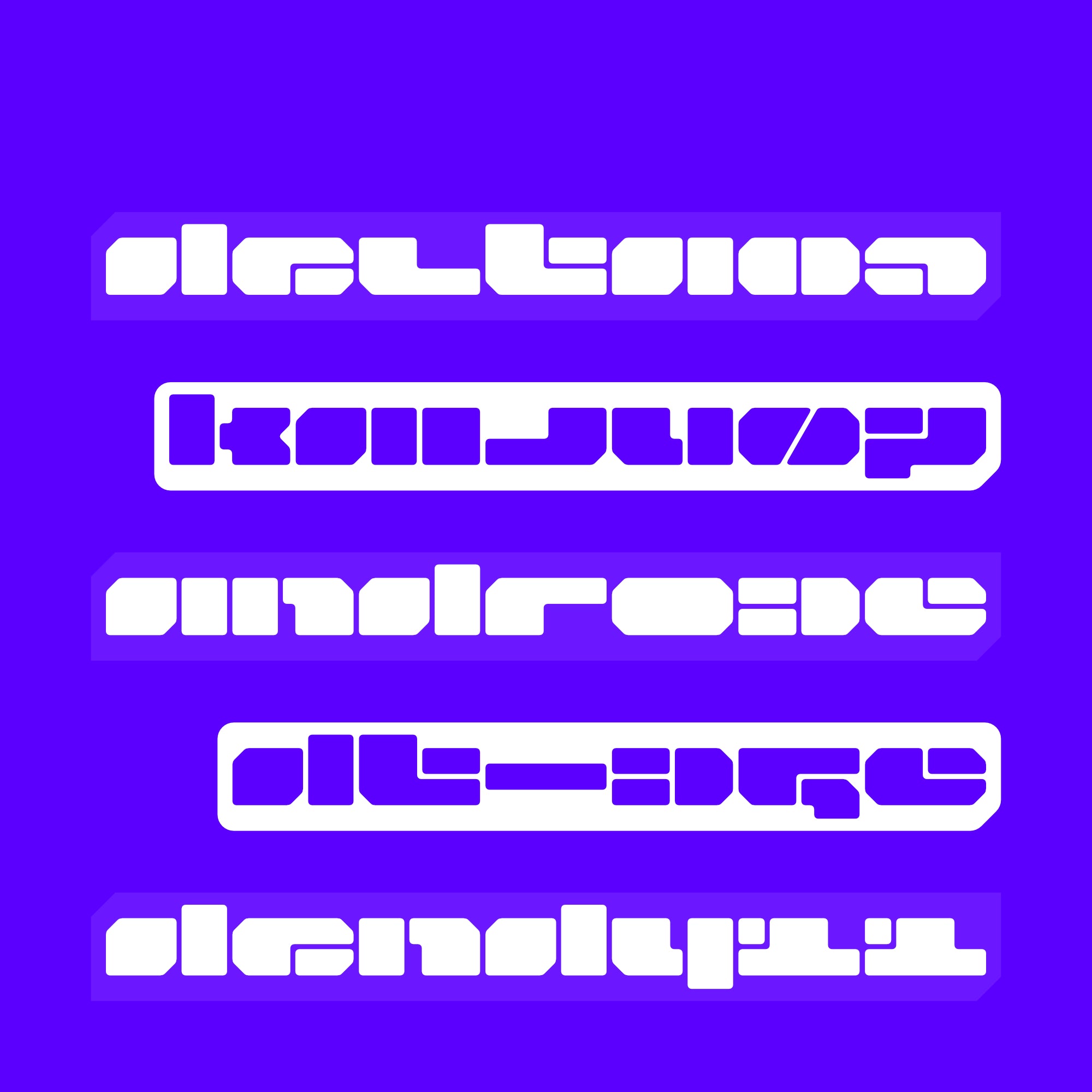 XAVIE Typeface