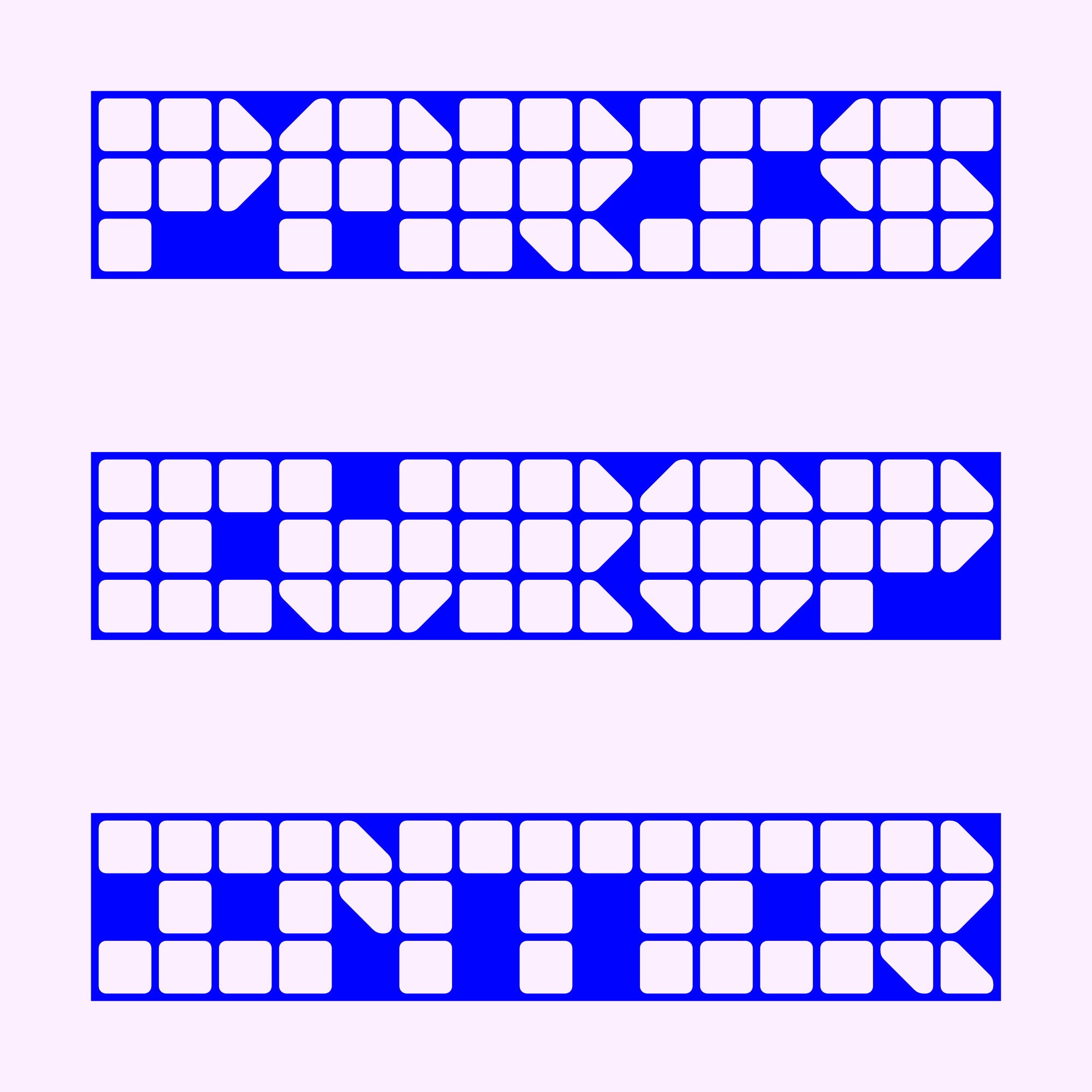 SQUARY Typeface