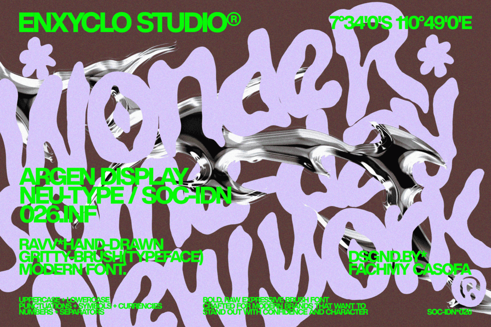 ARGEN - Modern Font