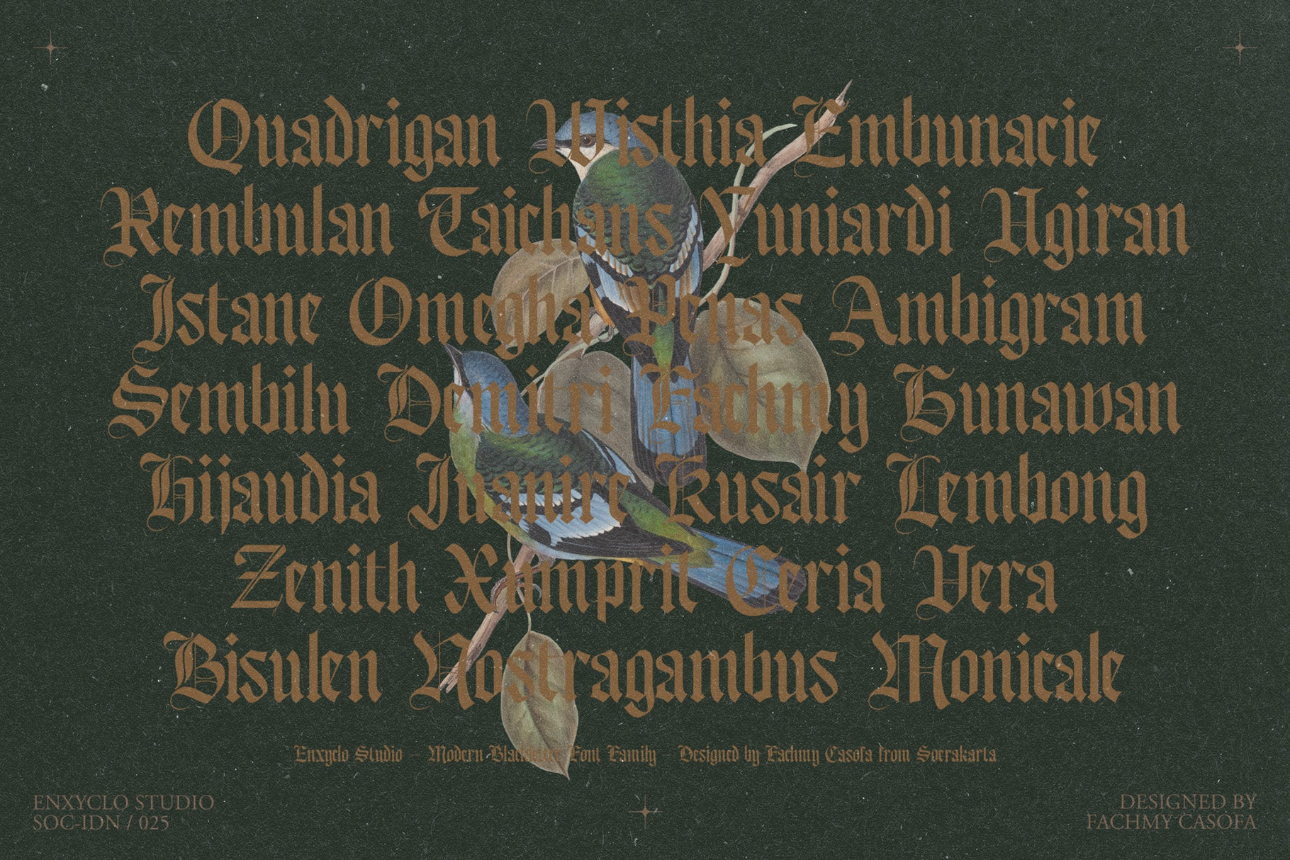 Bageshron Font Family
