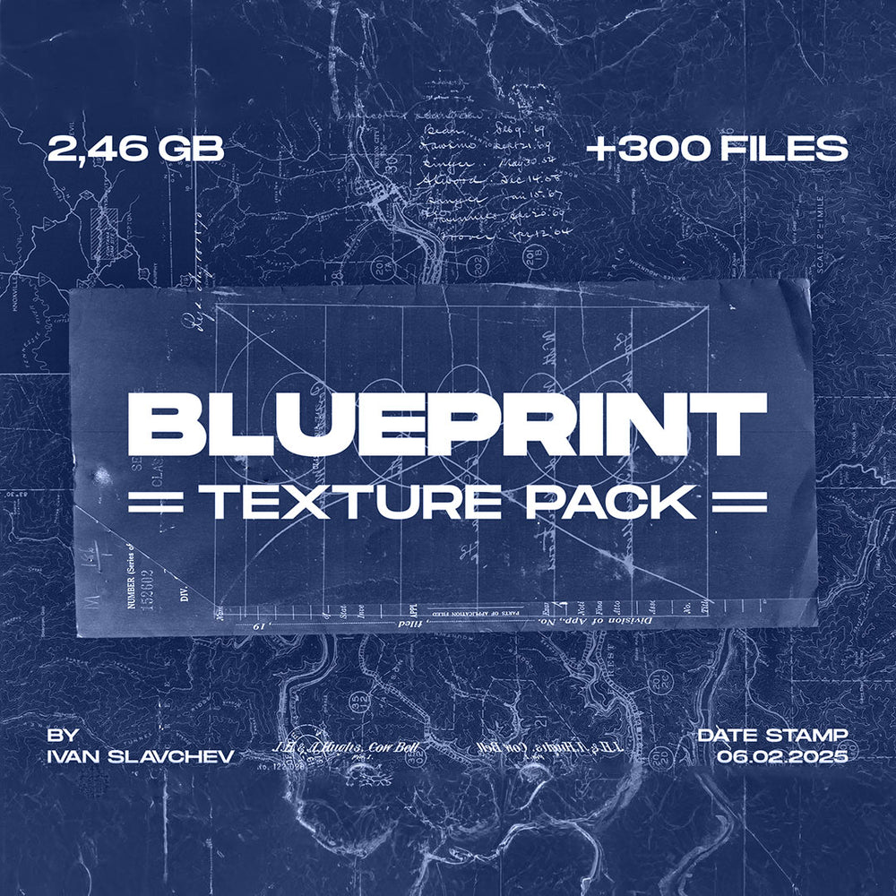Blueprint Texture Pack (+300 Assets)