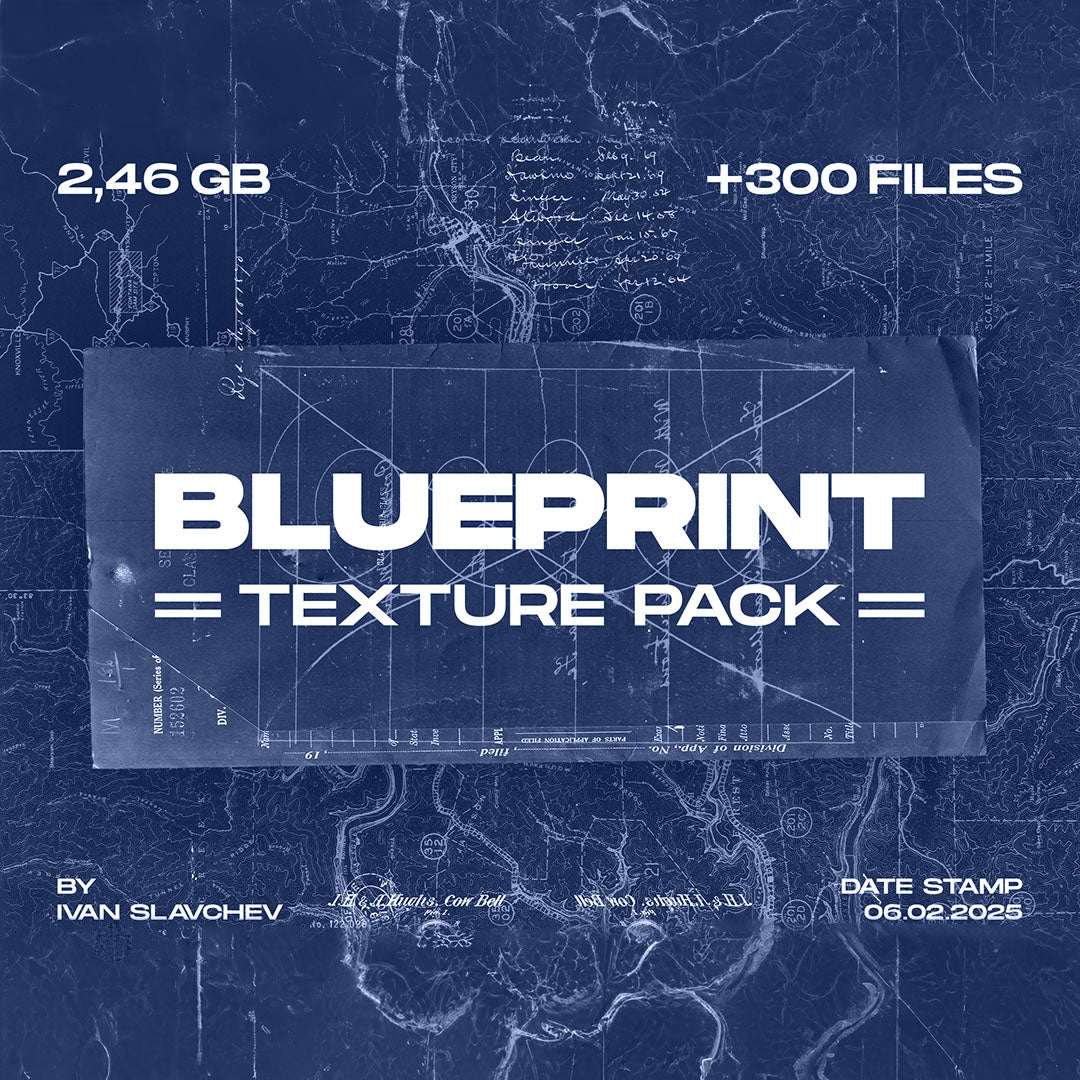 Blueprint Texture Pack (+300 Assets)