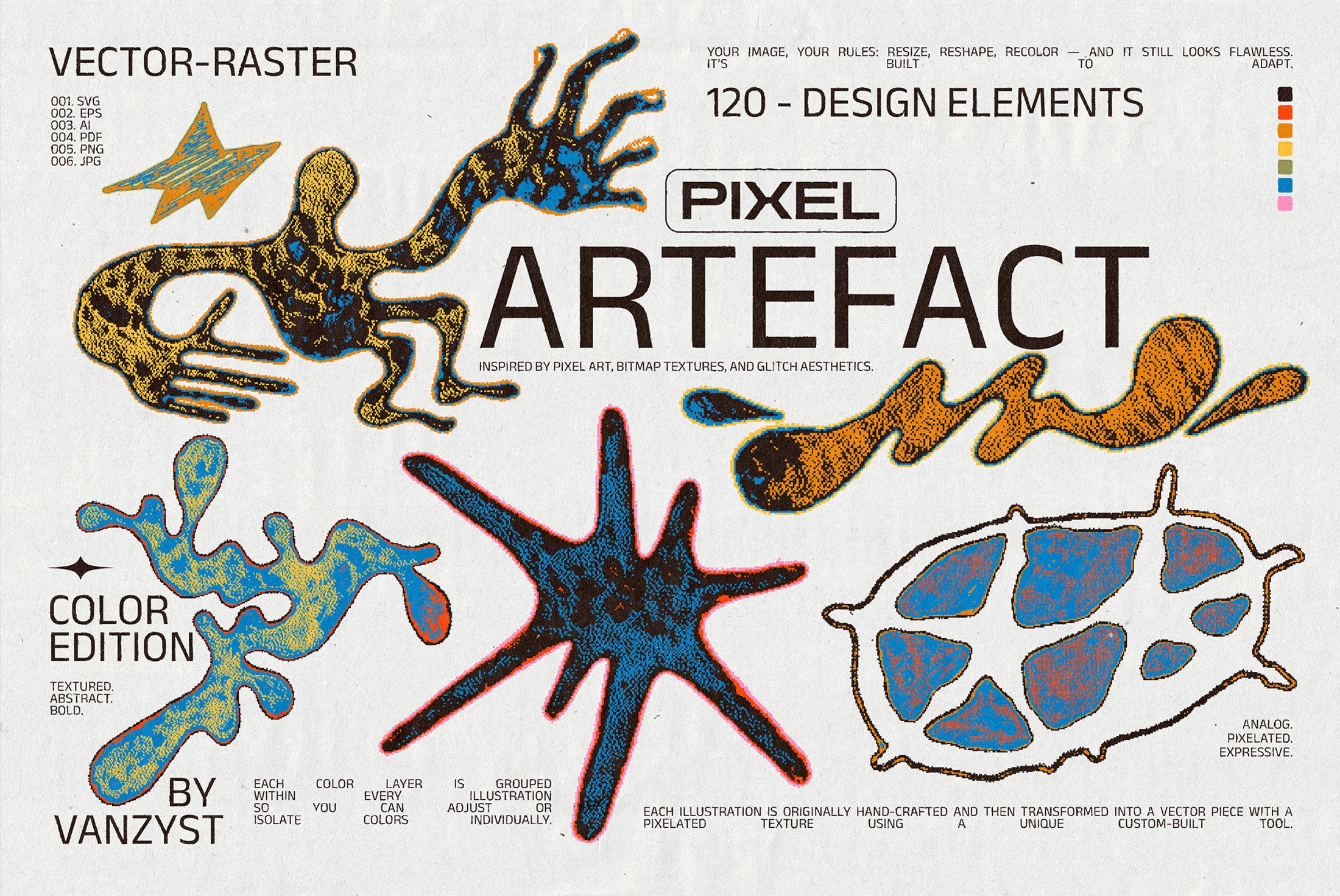 Pixel Artefact. Color Edition
