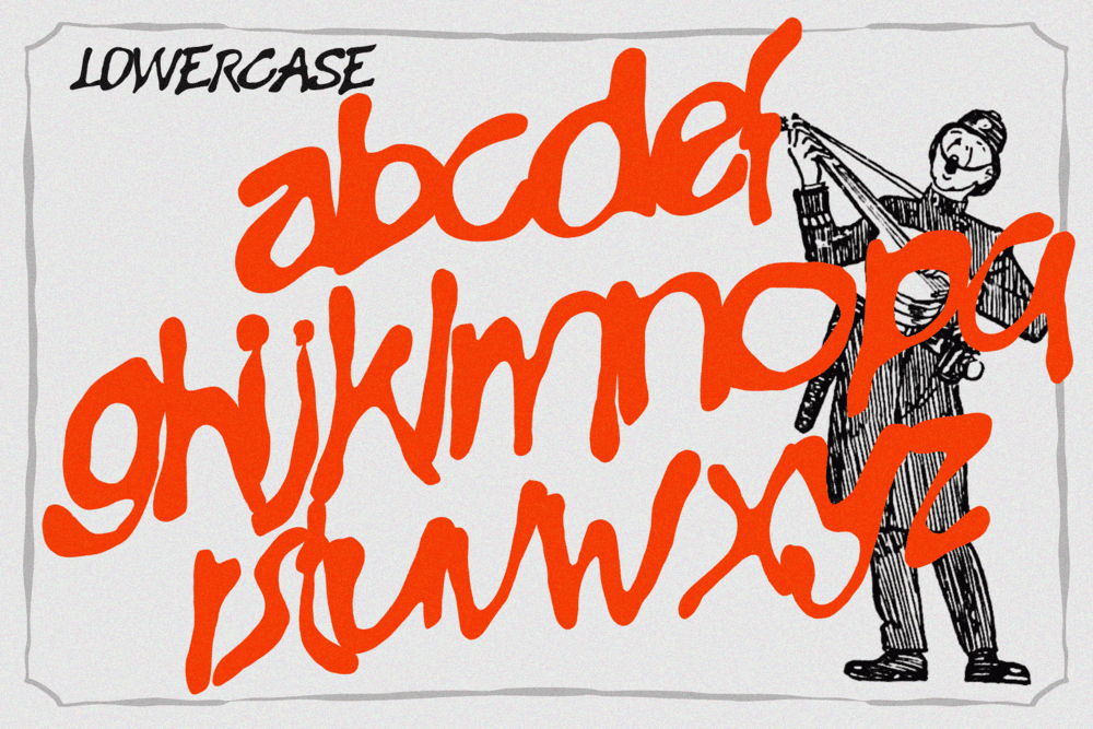 GOWAK - Raw Expressive Font