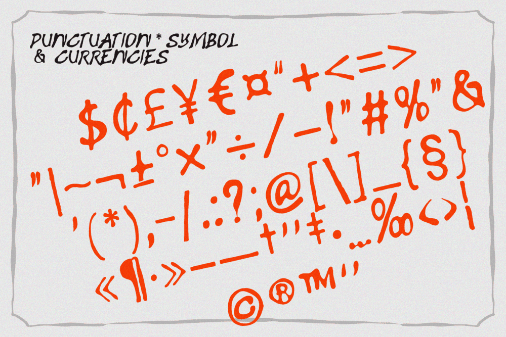 GOWAK - Raw Expressive Font