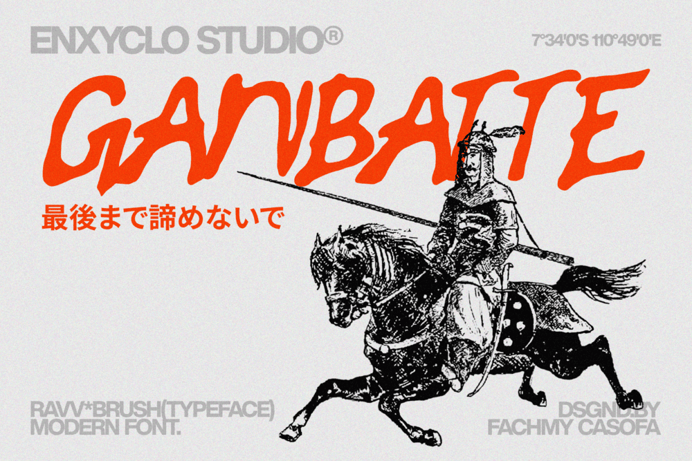 GOWAK - Raw Expressive Font