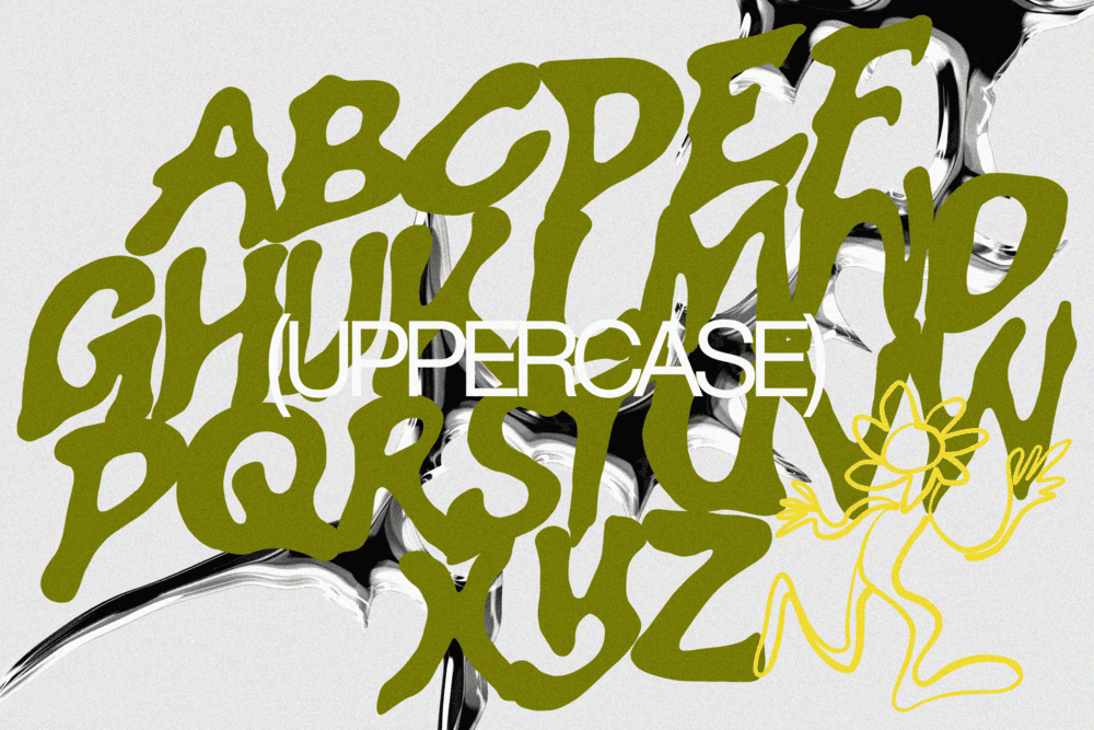 Gowny - Raw Gritty Font