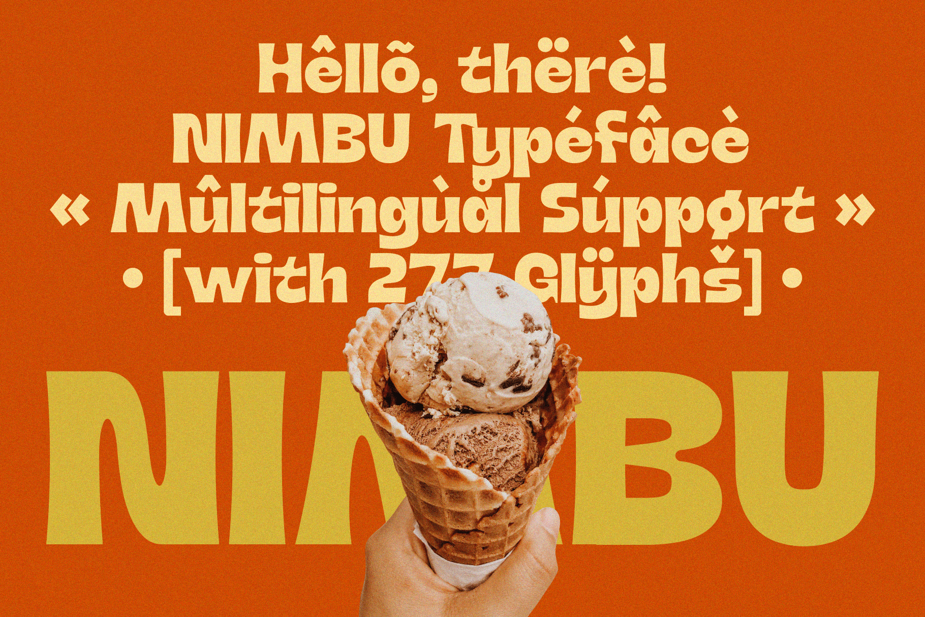 NIMBU - Food Font