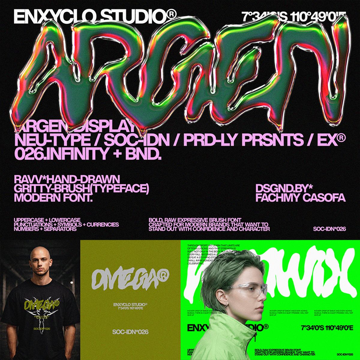 ARGEN - Modern Font