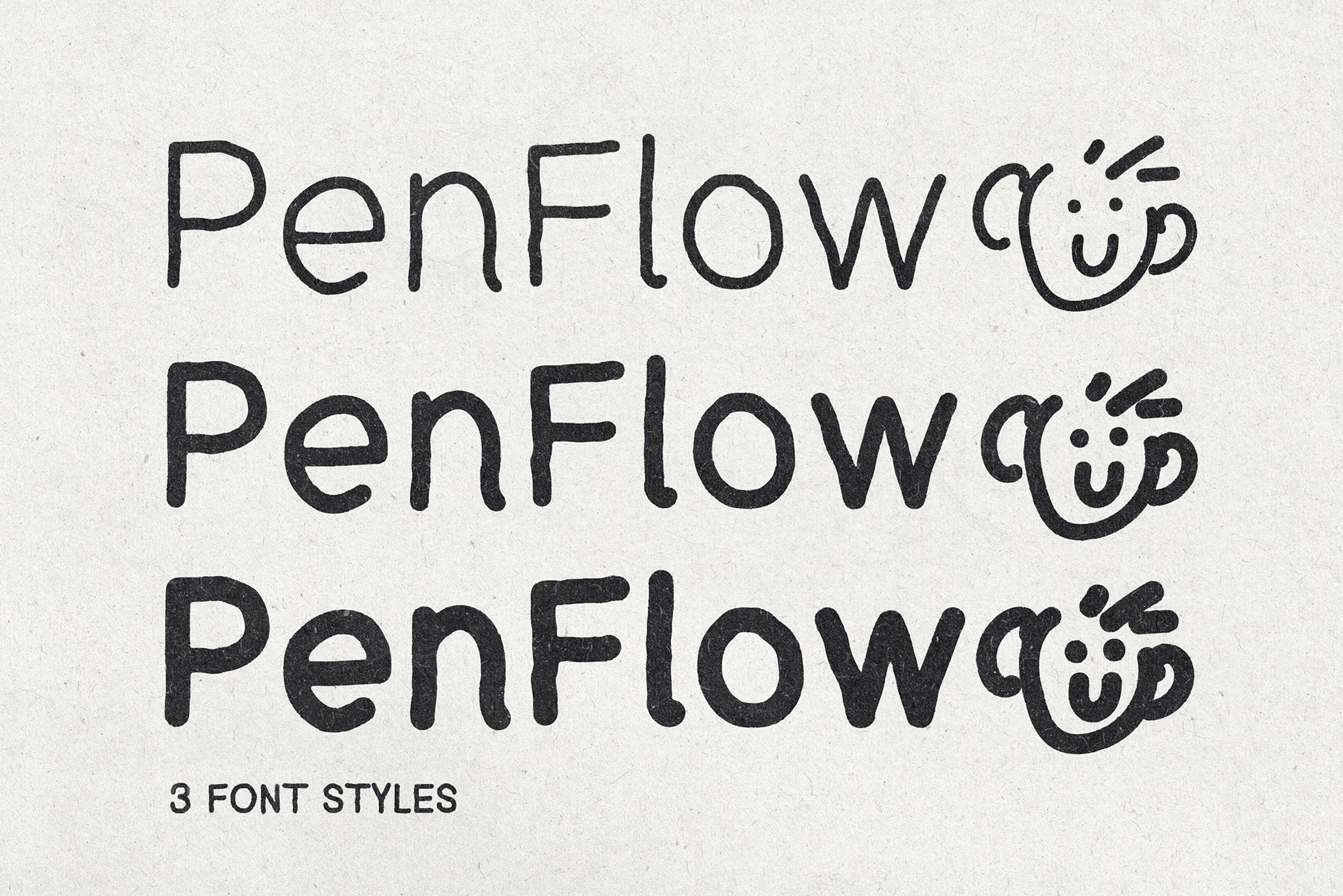 Pen Flow Typeface