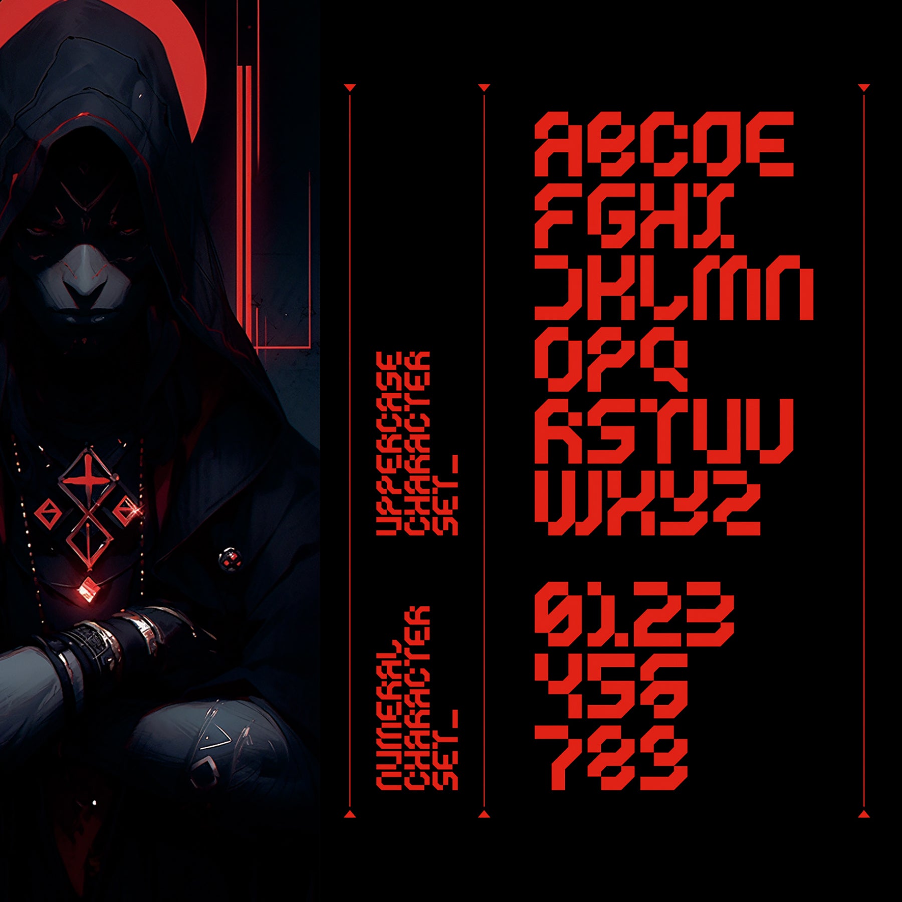 CYKLONE Display Font - secret-cache