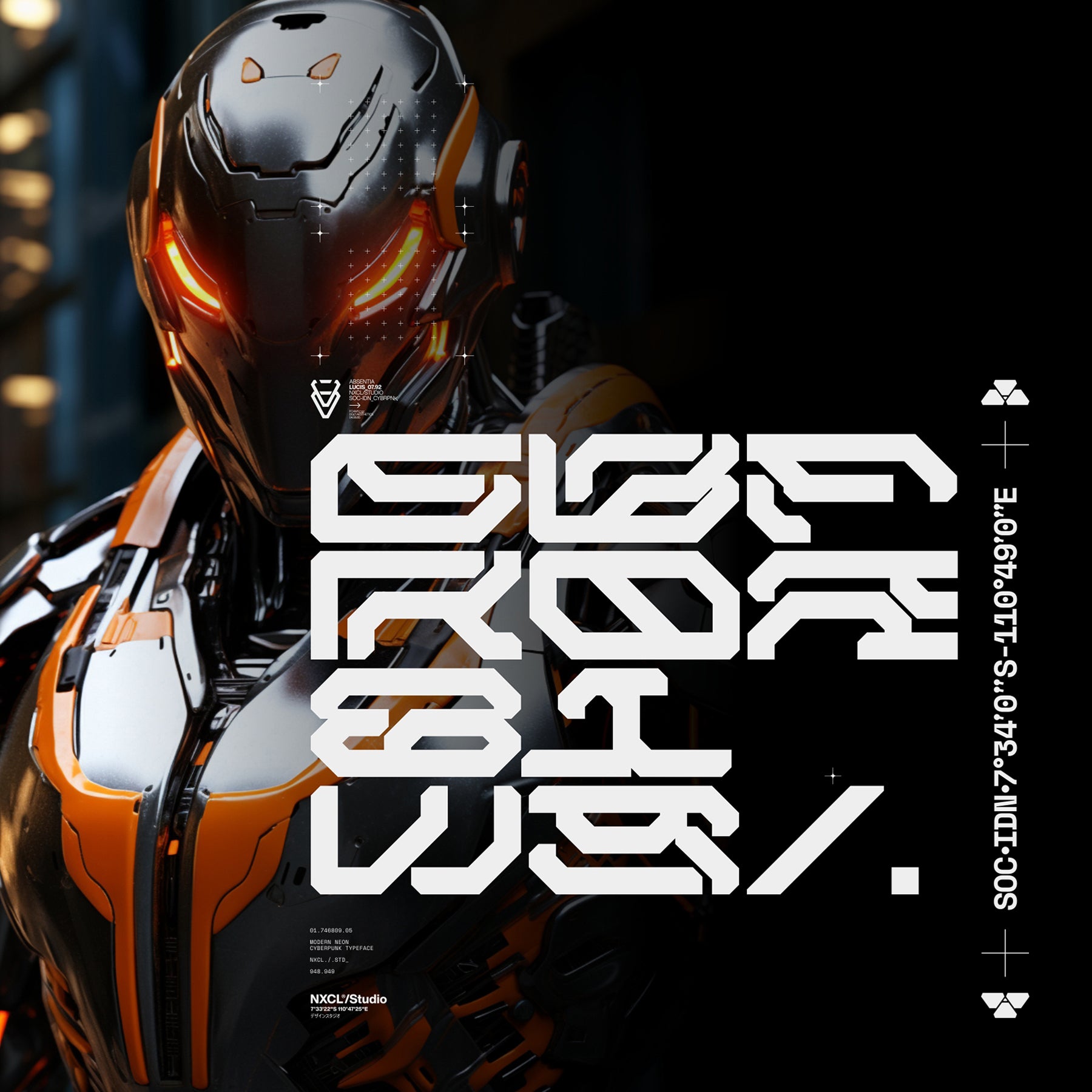 NCL GESROB Typeface - secret-cache