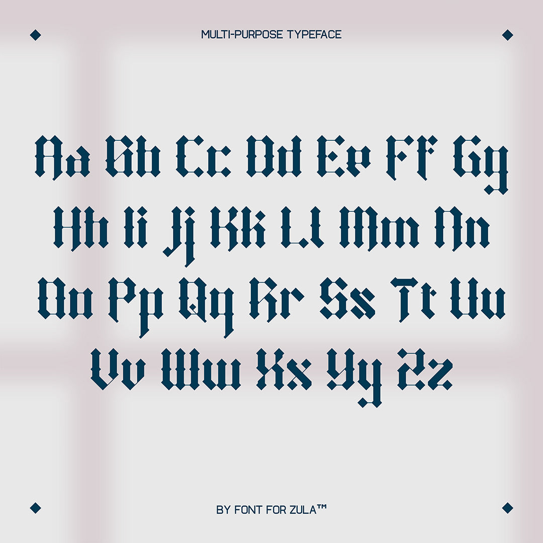 Van Hogback Typeface - secret-cache