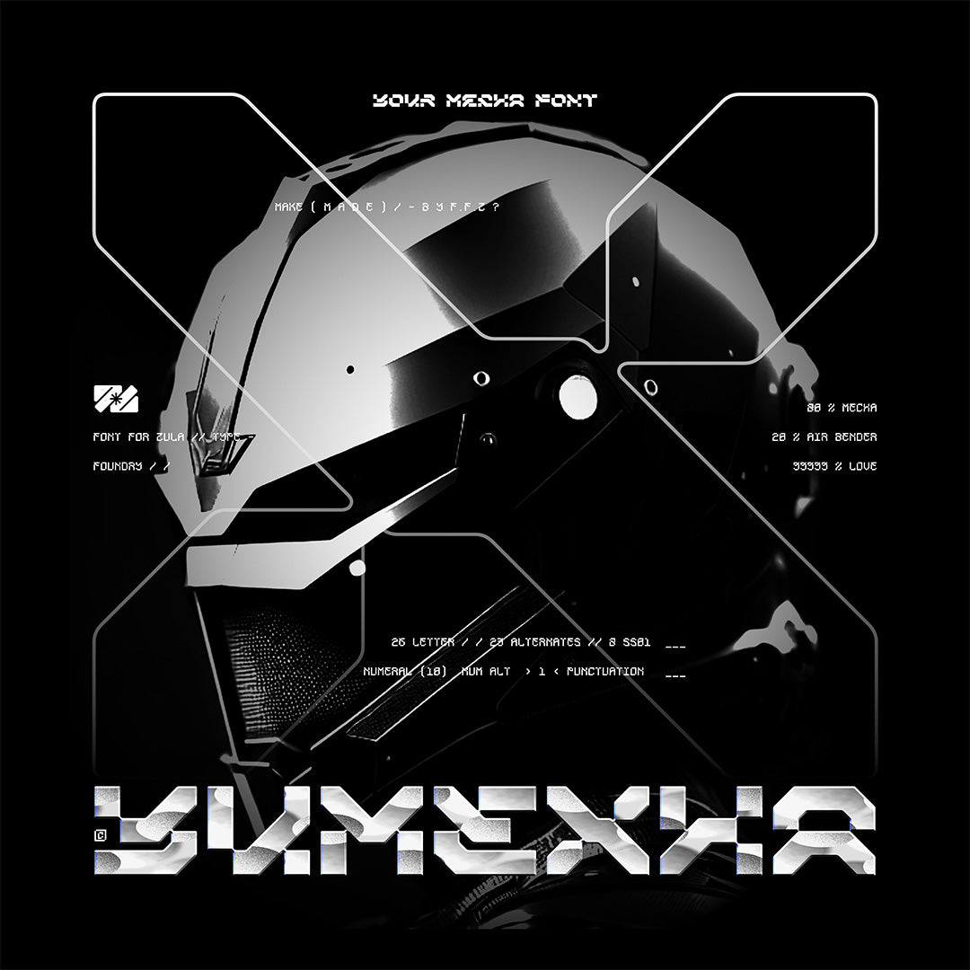 YUMEXHA Typeface - secret-cache