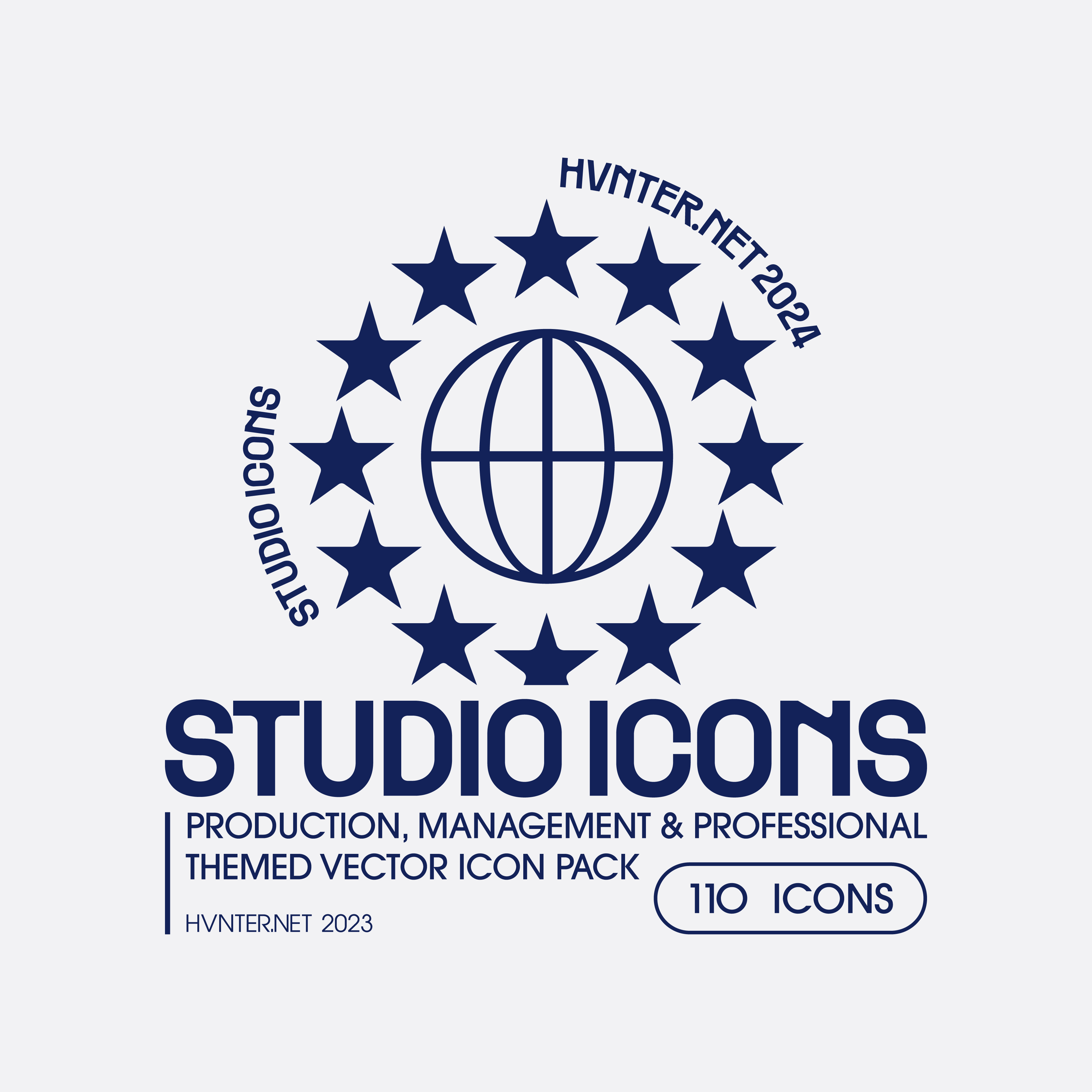 Logo Design Bundle HVNTER - secret-cache