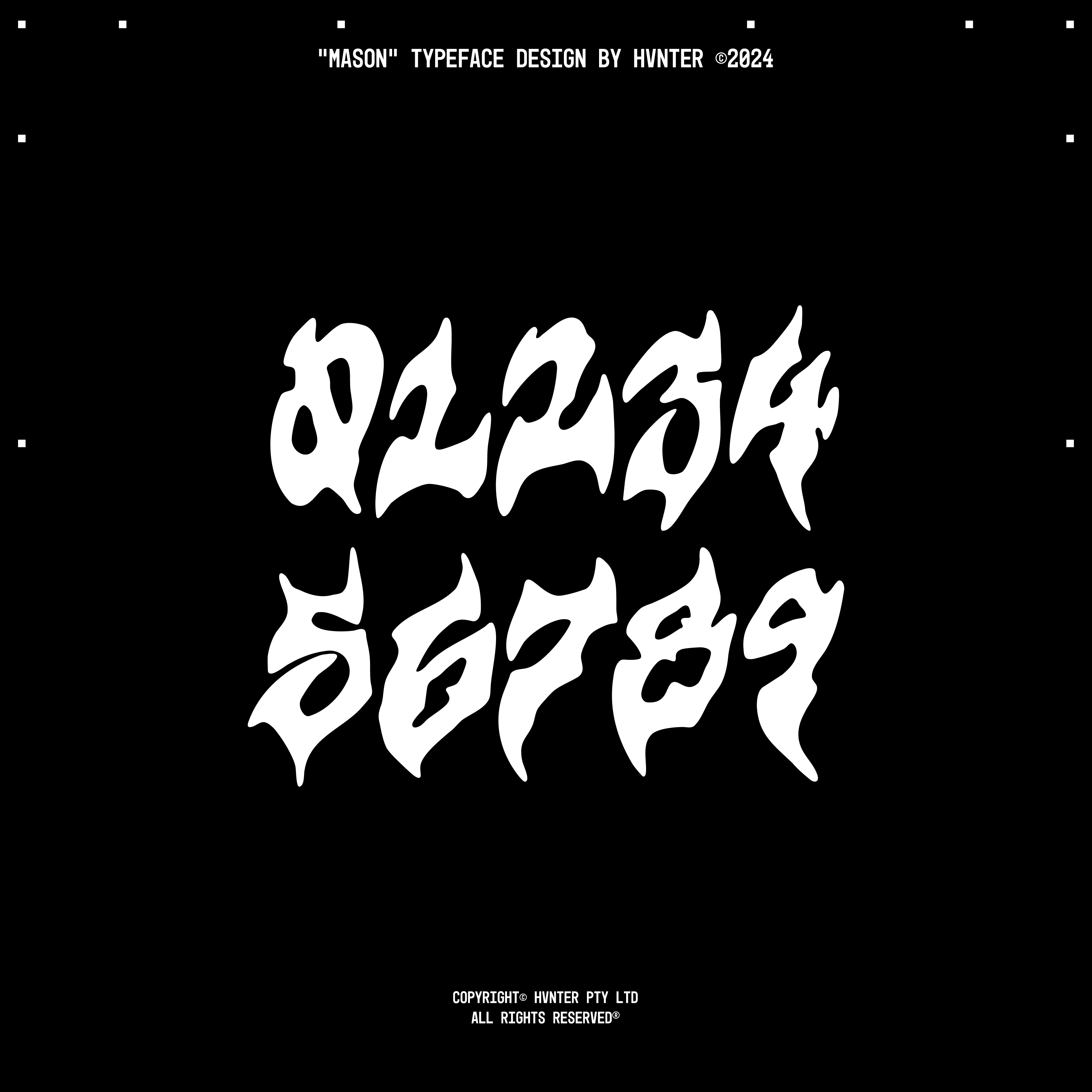 Mason Typeface - secret-cache